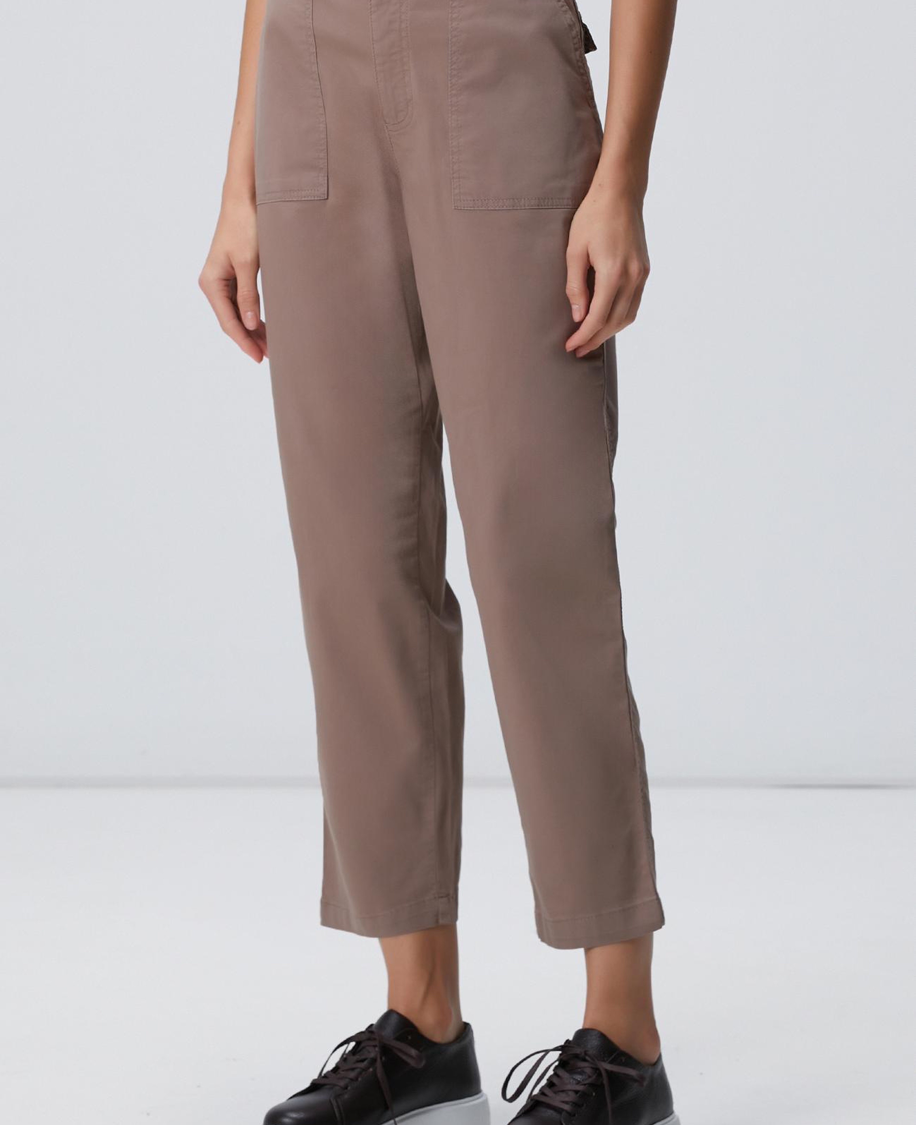 Network Kadın Vizon Dokuma Casual Pantolon