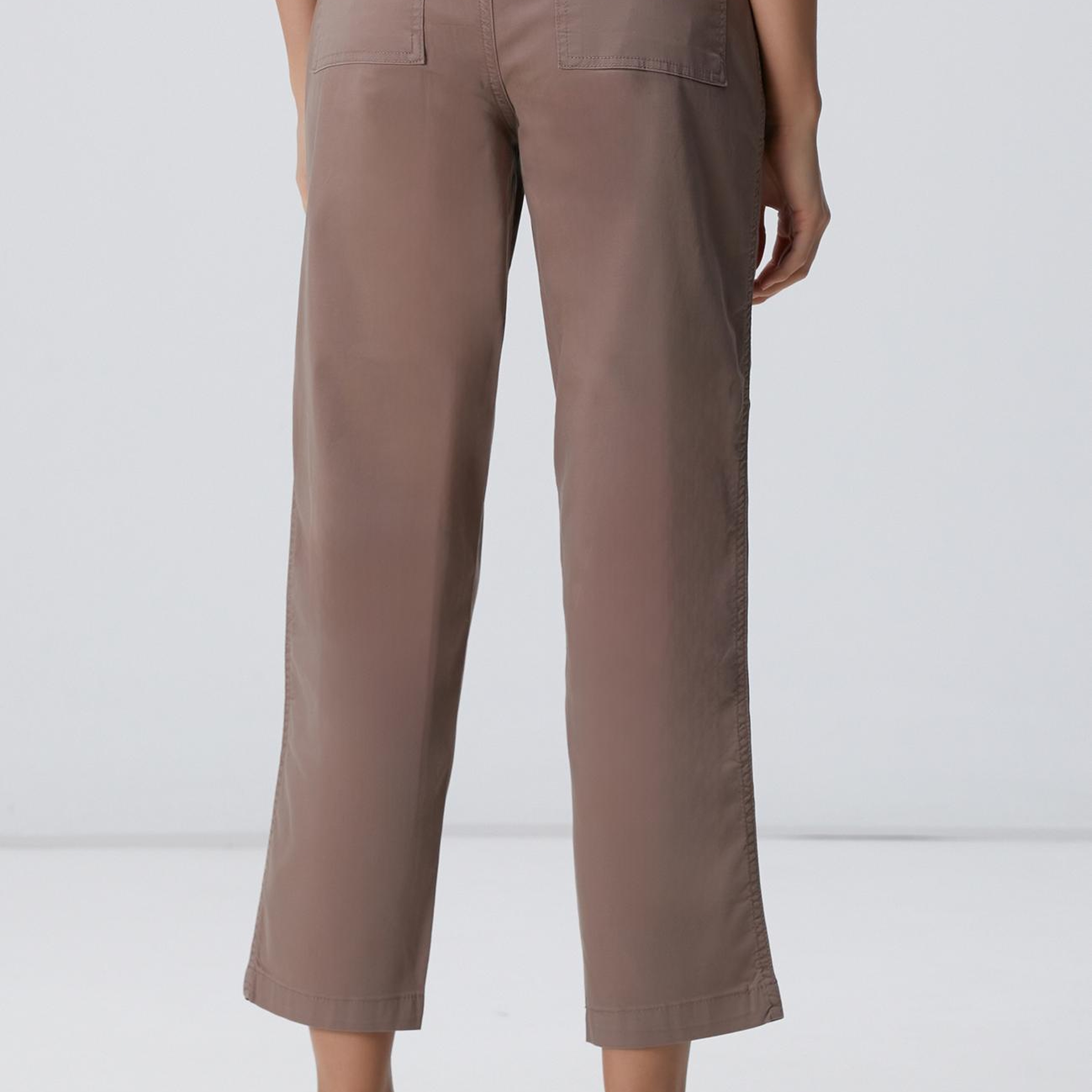 Network Kadın Vizon Dokuma Casual Pantolon