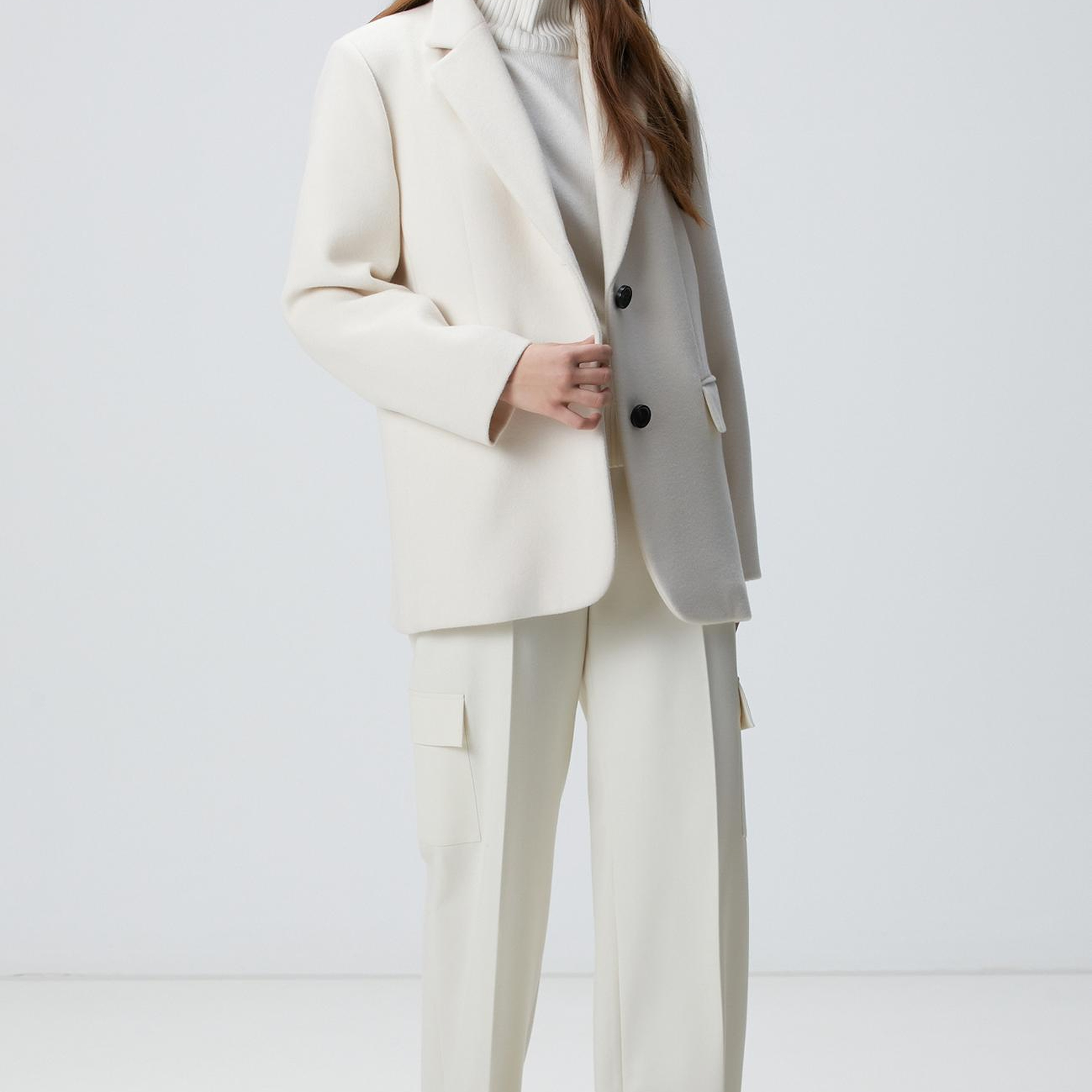 Network Kadın Yün Karışımlı Balıkçı Yaka Triko Kazak