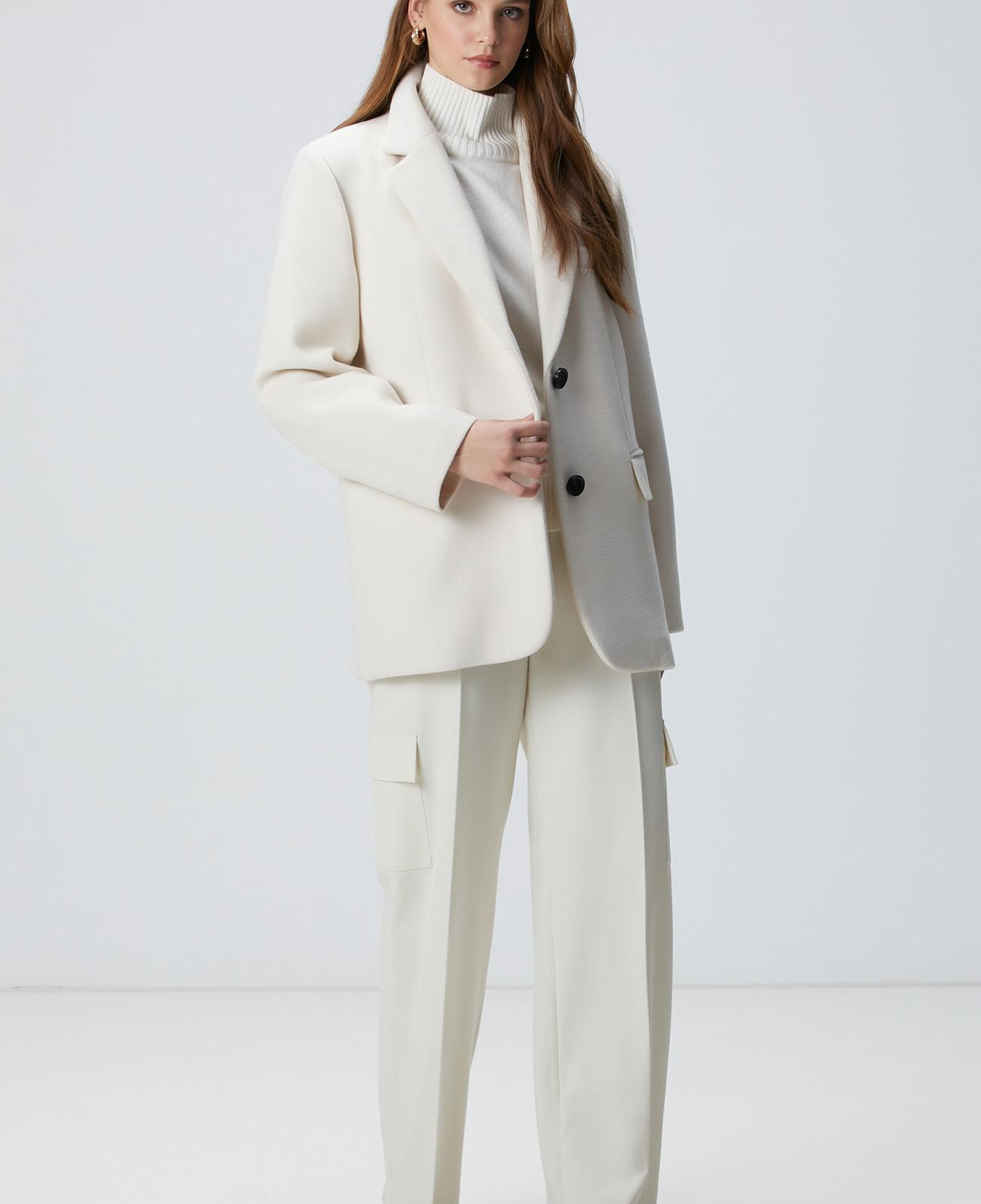 Network Kadın Yün Karışımlı Balıkçı Yaka Triko Kazak