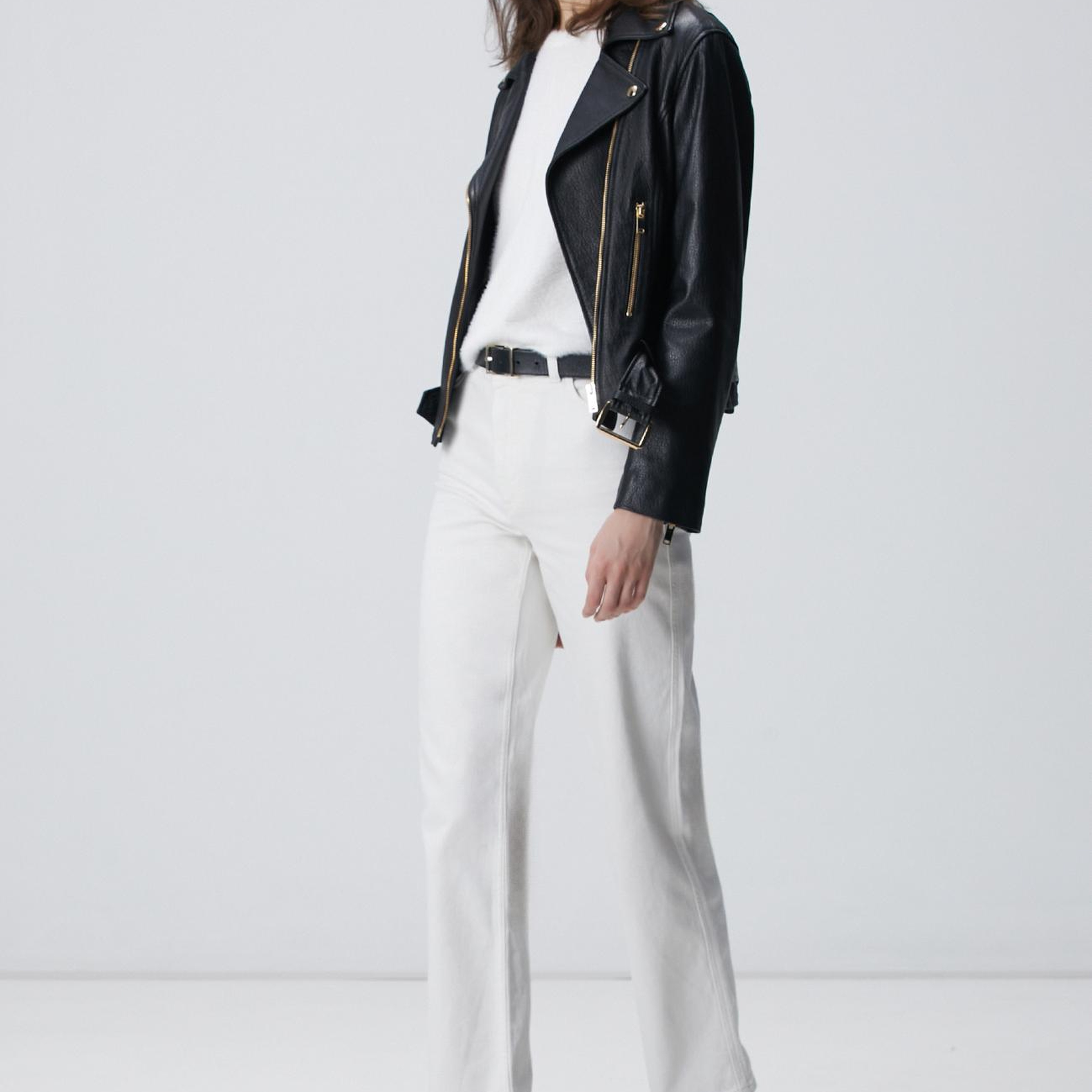 Network Kadın Kırık Beyaz Sakal İp Basic Kazak