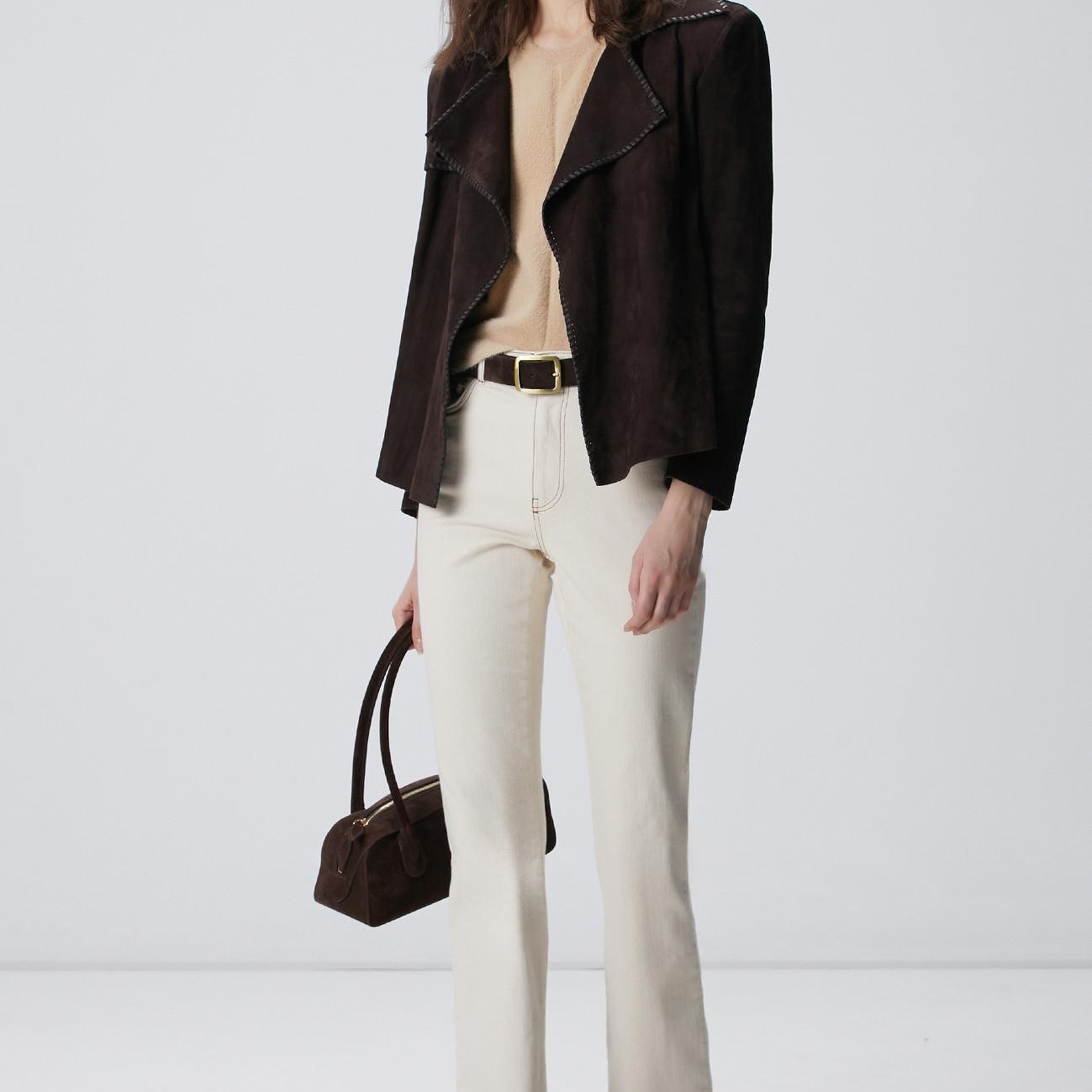 Network Kadın Bej Sakal İp Basic Kazak