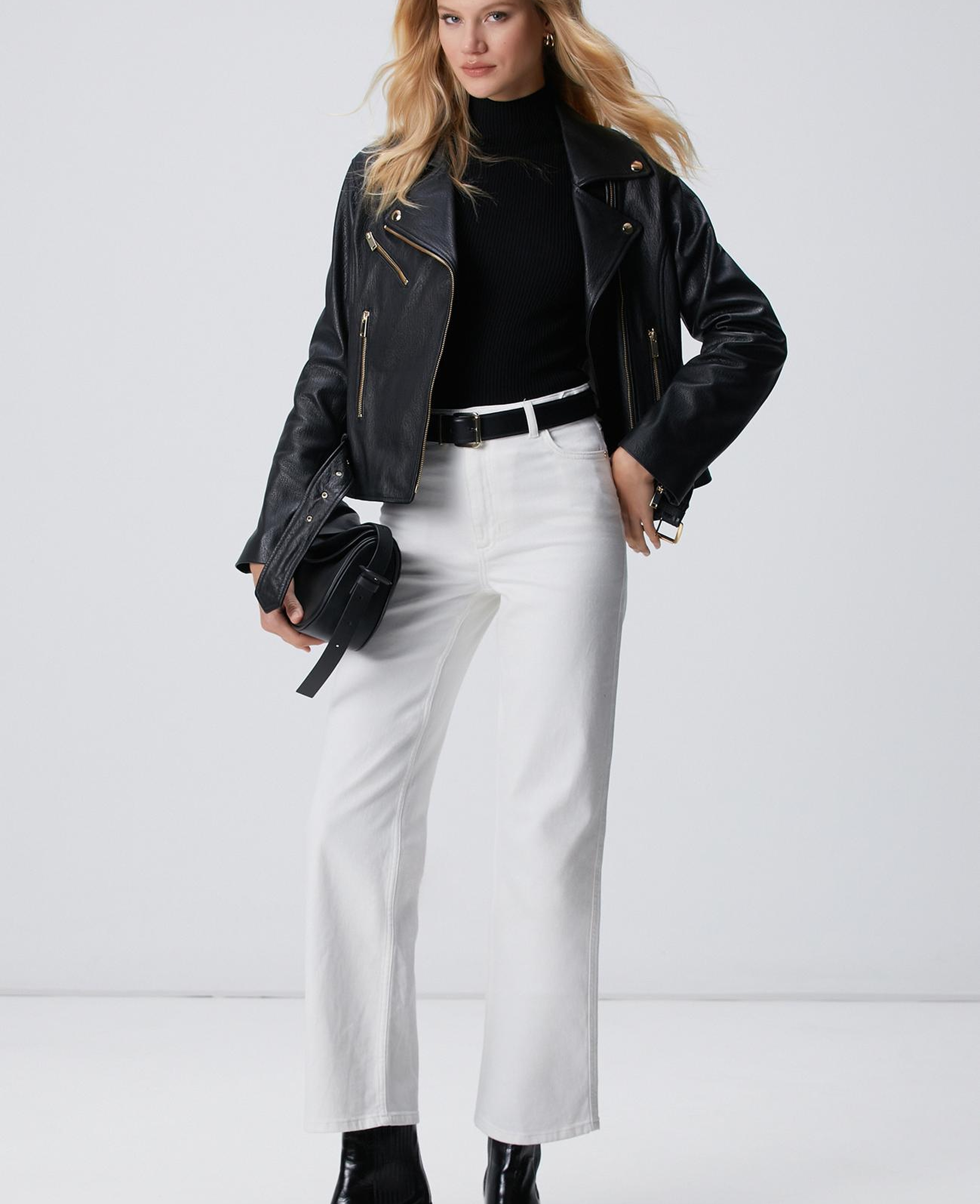 Network Kadın Siyah Rayon Basic Kazak