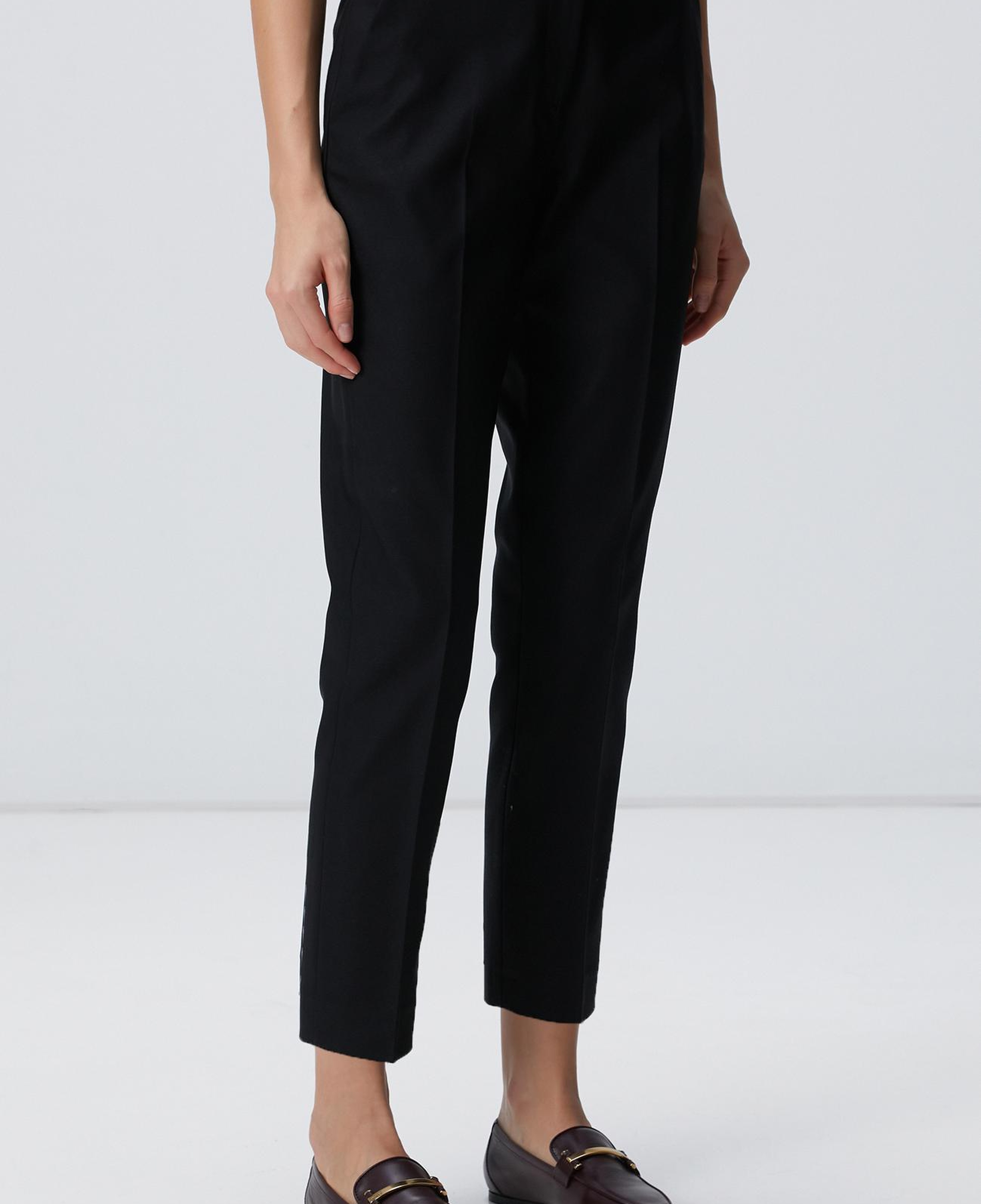 Network Kadın Siyah Basic Skinny Pantolon