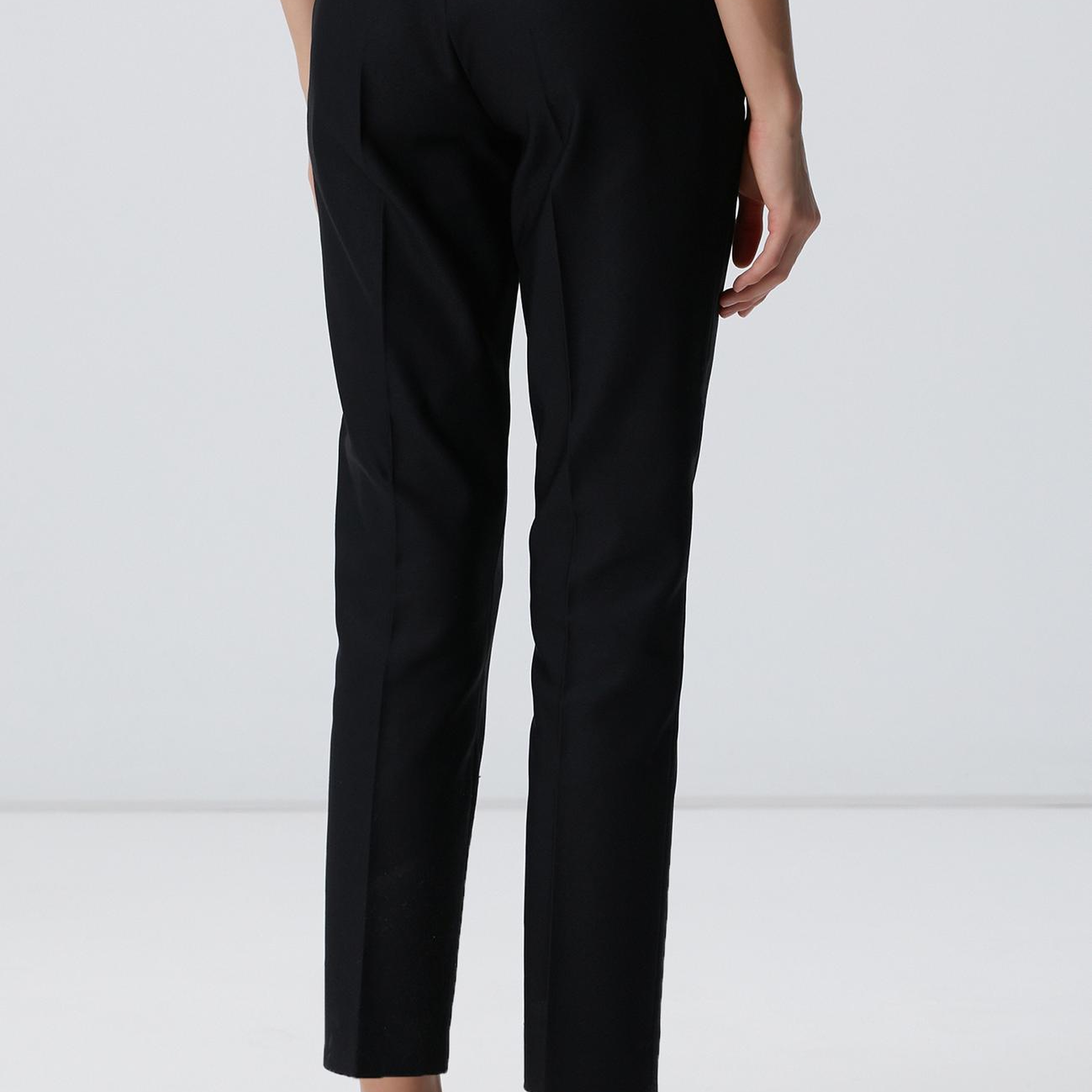 Network Kadın Siyah Basic Skinny Pantolon
