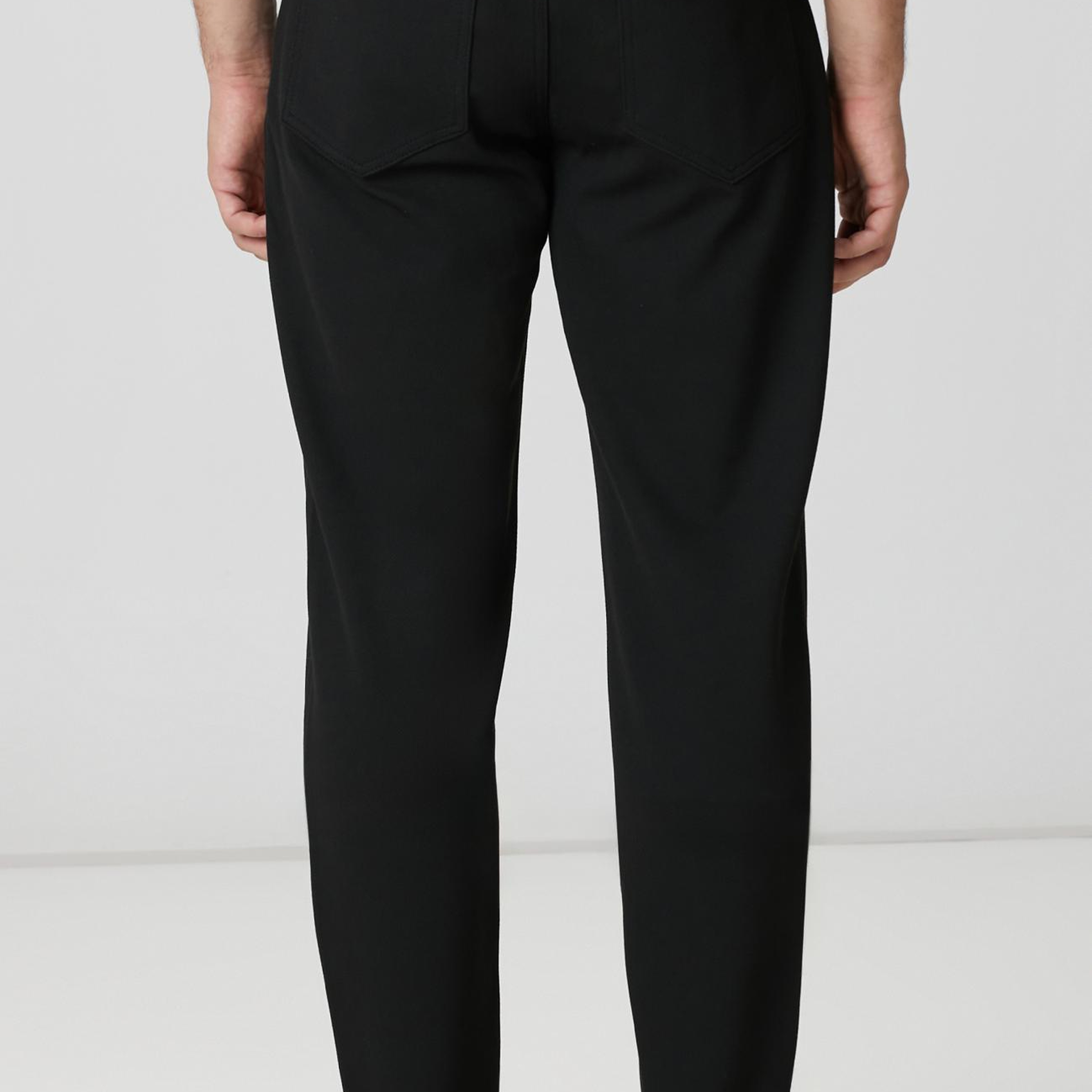 Network Erkek Siyah Casual Pantolon