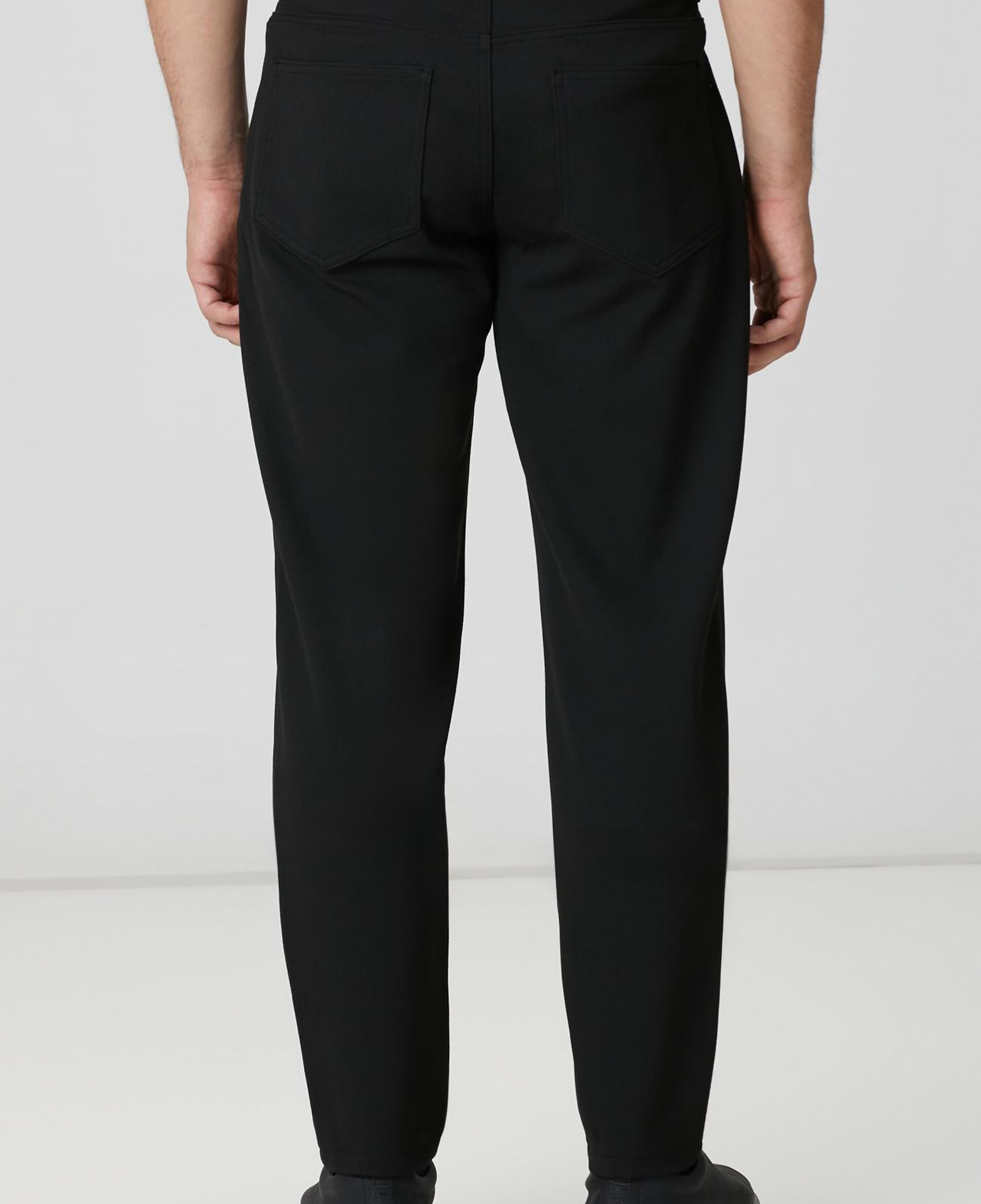 Network Erkek Siyah Casual Pantolon