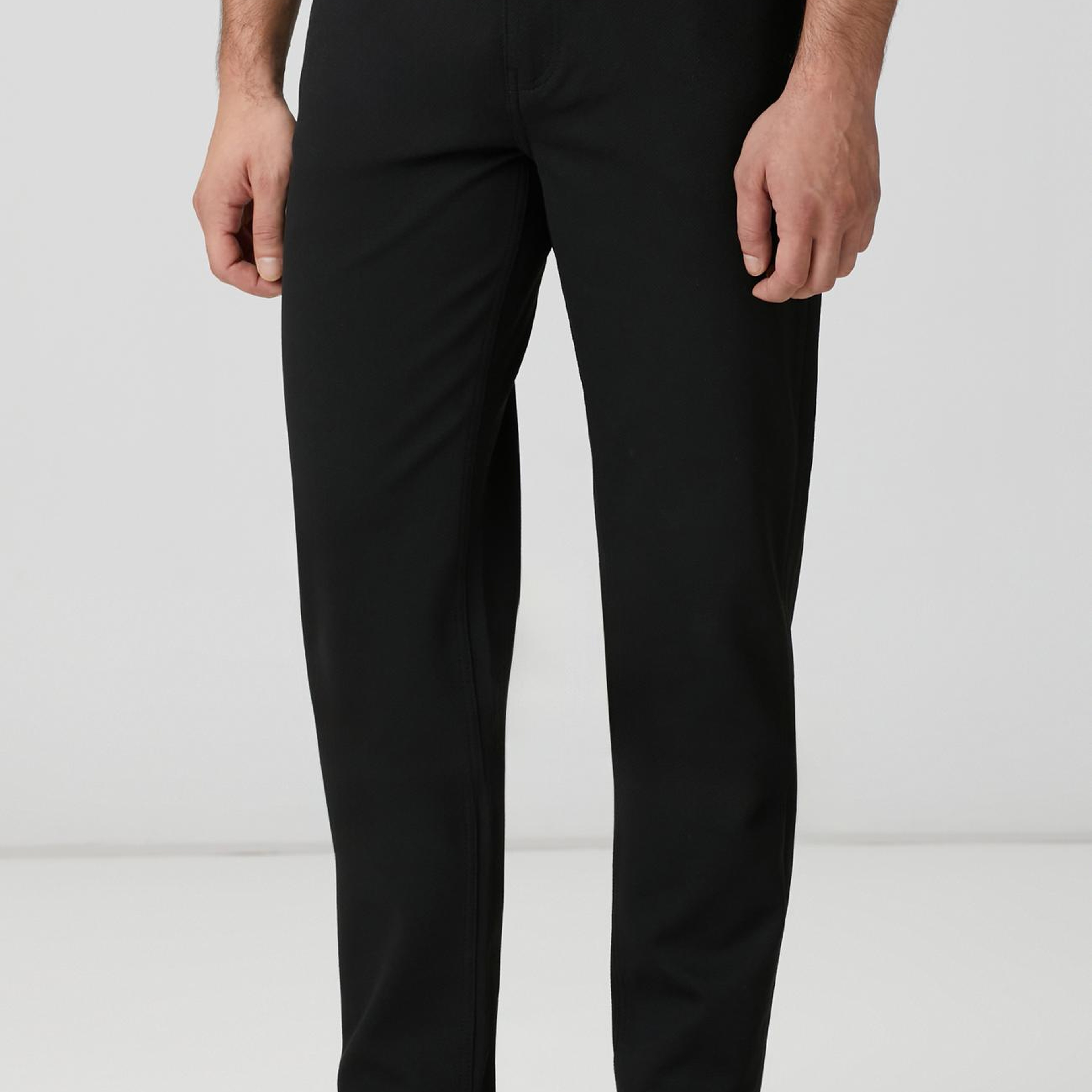 Network Erkek Siyah Casual Pantolon