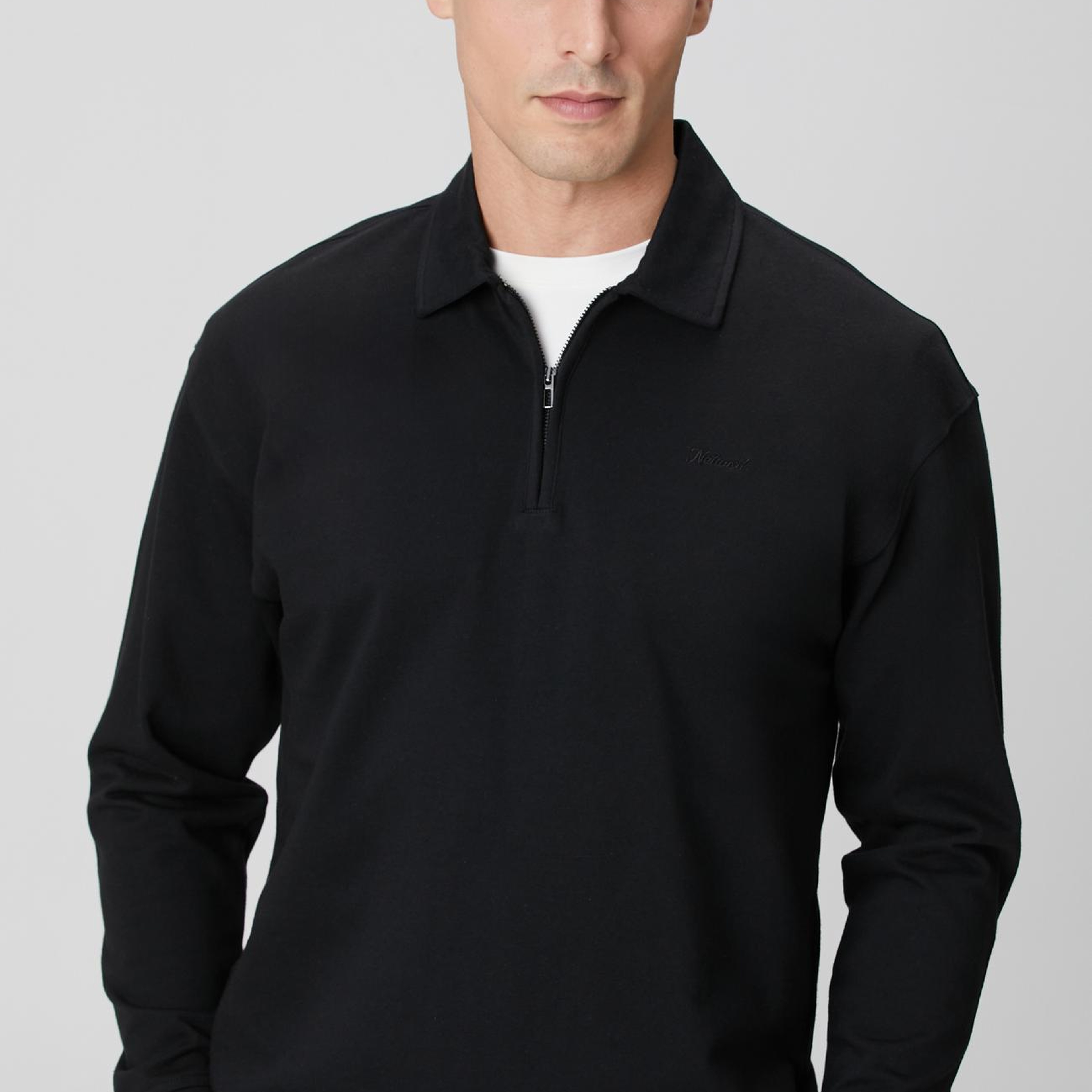 Network Erkek Siyah Sweatshirt