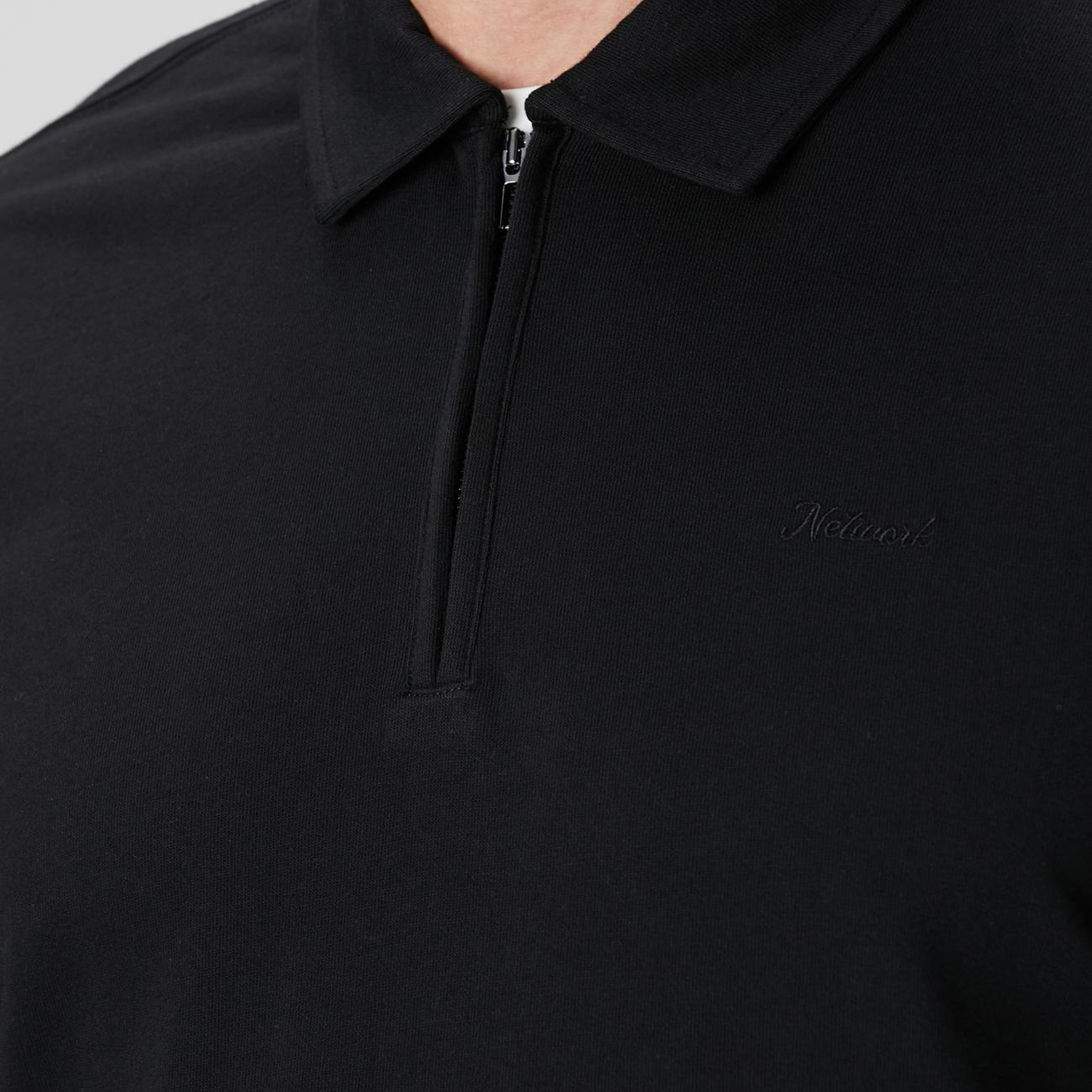 Network Erkek Siyah Sweatshirt