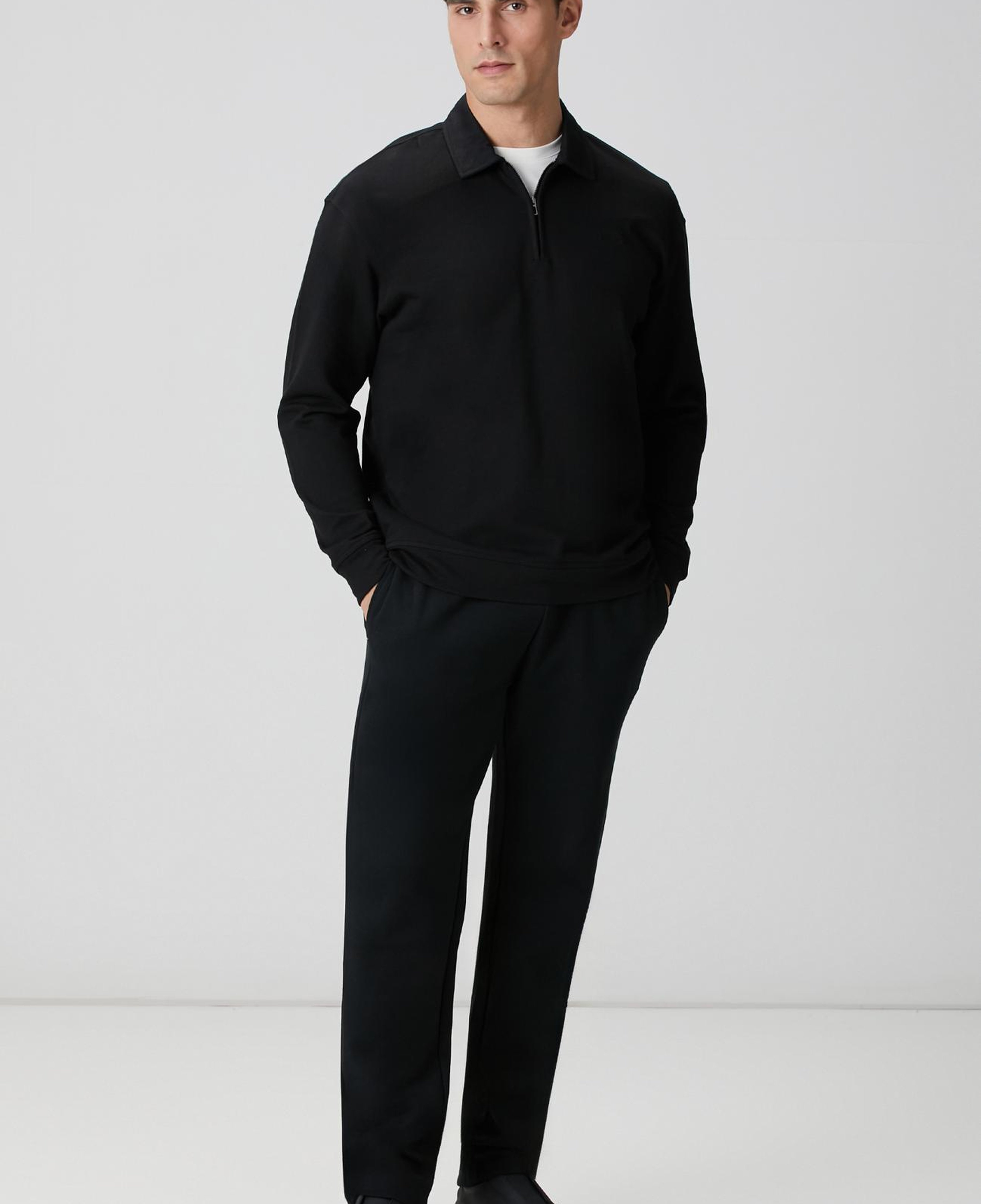 Network Erkek Siyah Sweatshirt