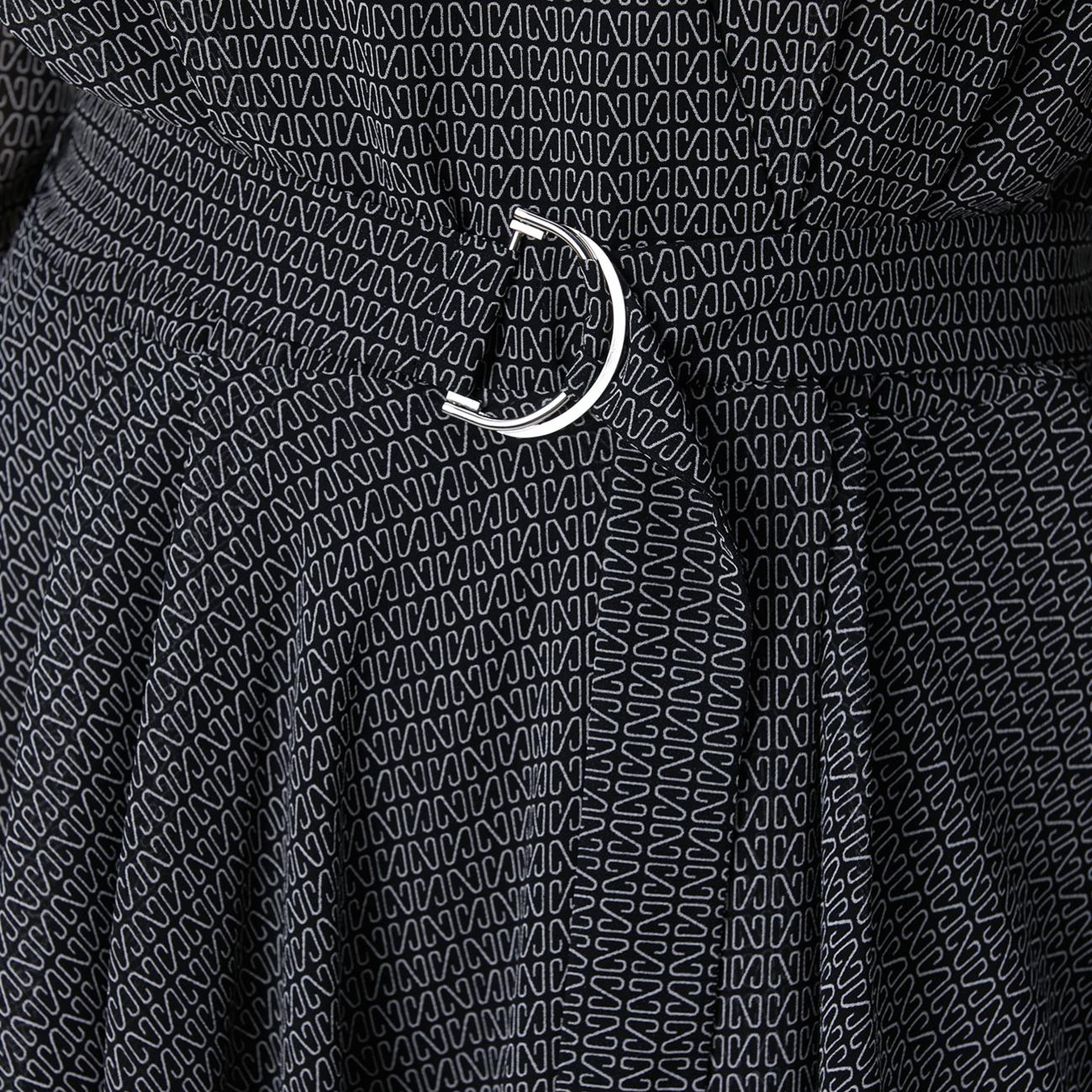 Network Kadın Siyah N Logolu Elbise