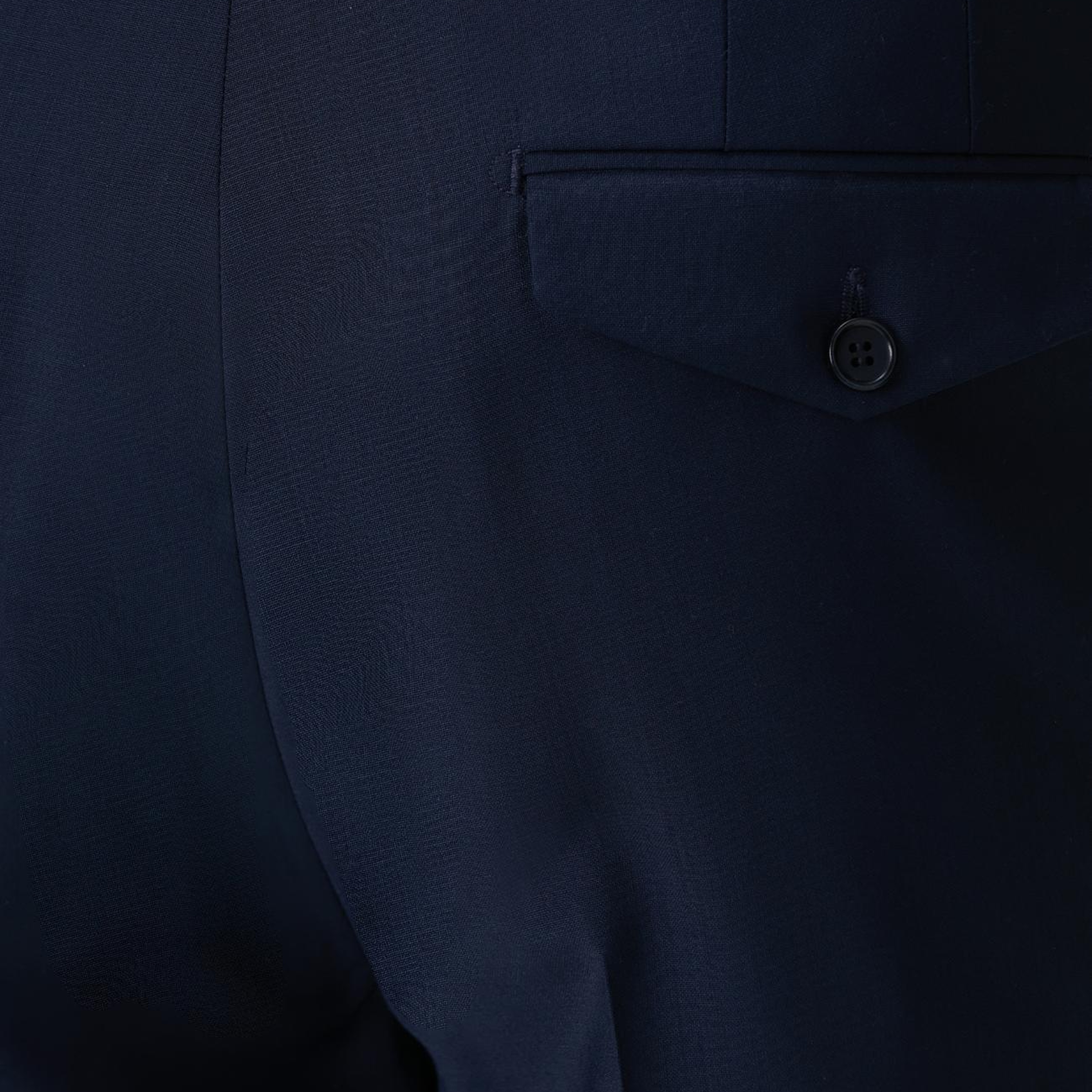 Network Erkek Lacivert Keten Karışımlı Pantolon