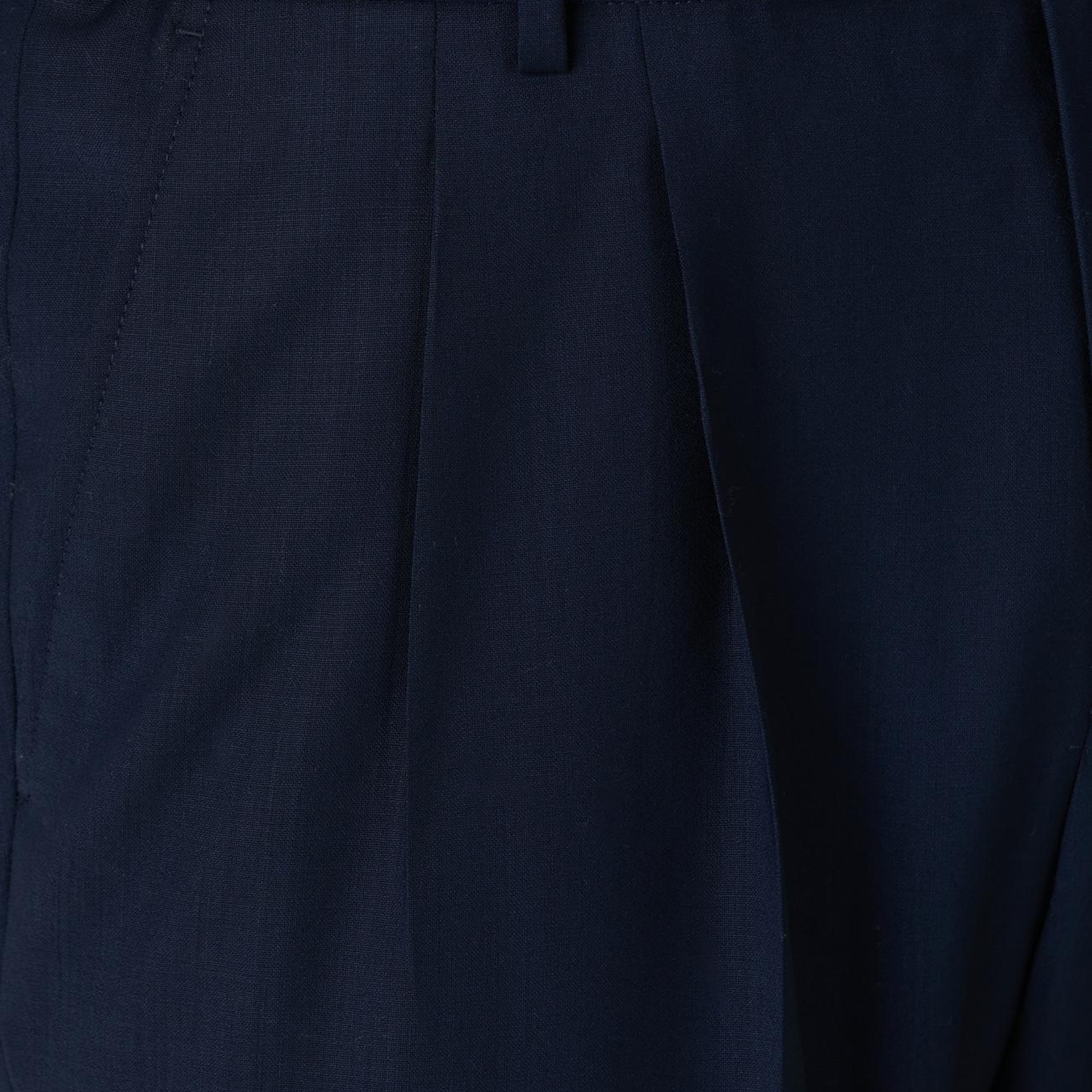 Network Erkek Lacivert Keten Karışımlı Pantolon