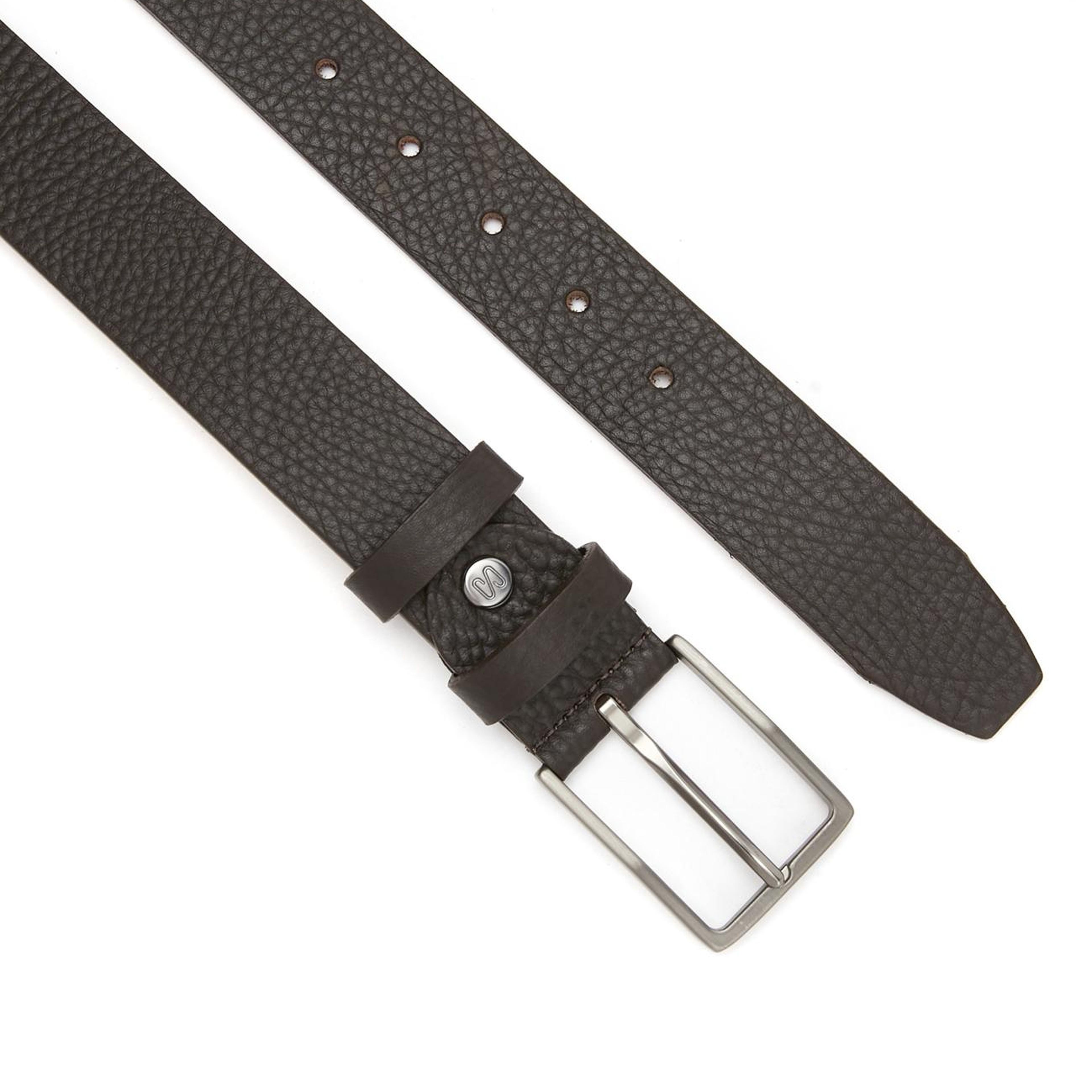 Network Erkek Kahverengi Deri Kemer