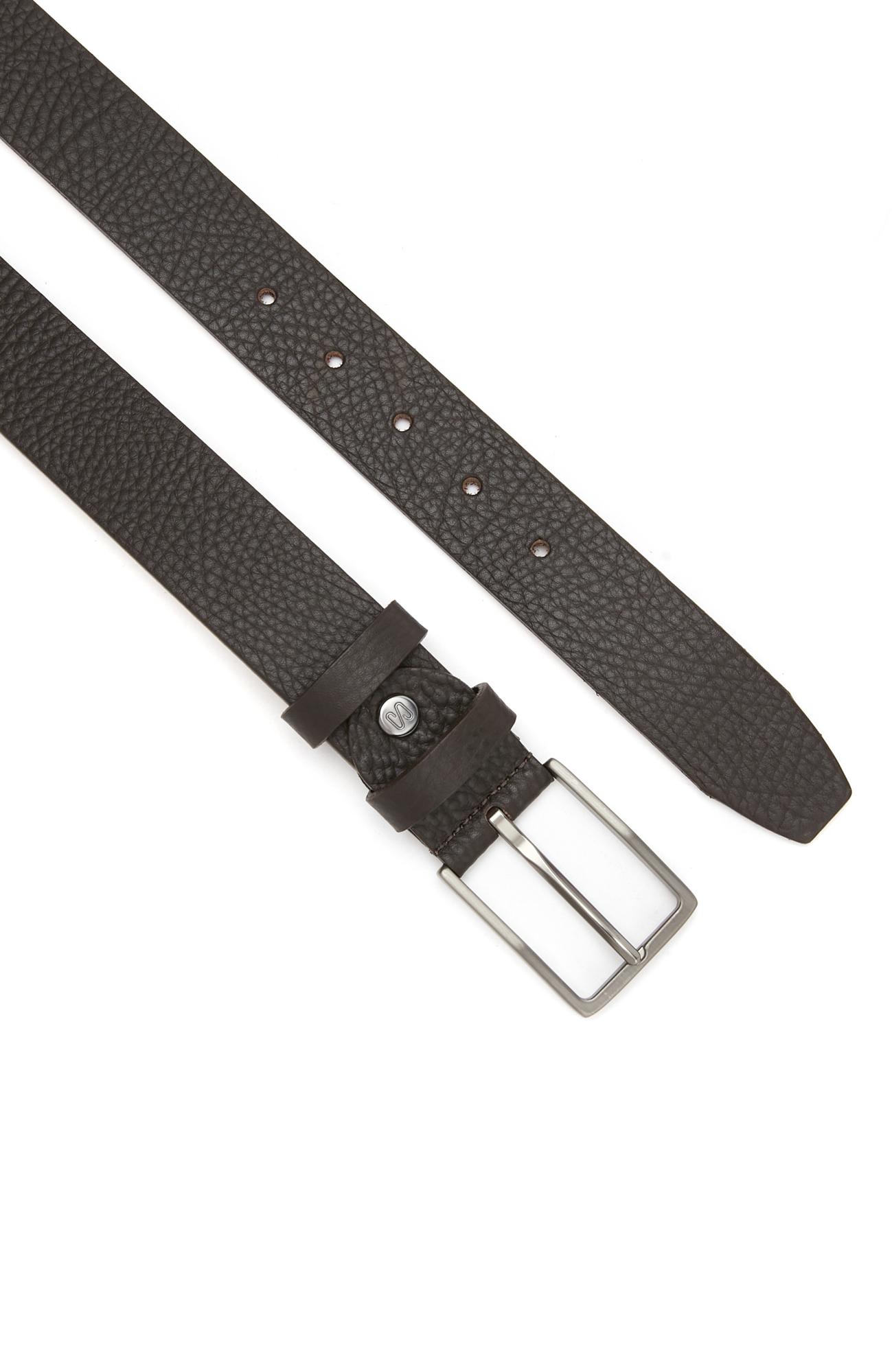 Network Erkek Kahverengi Deri Kemer