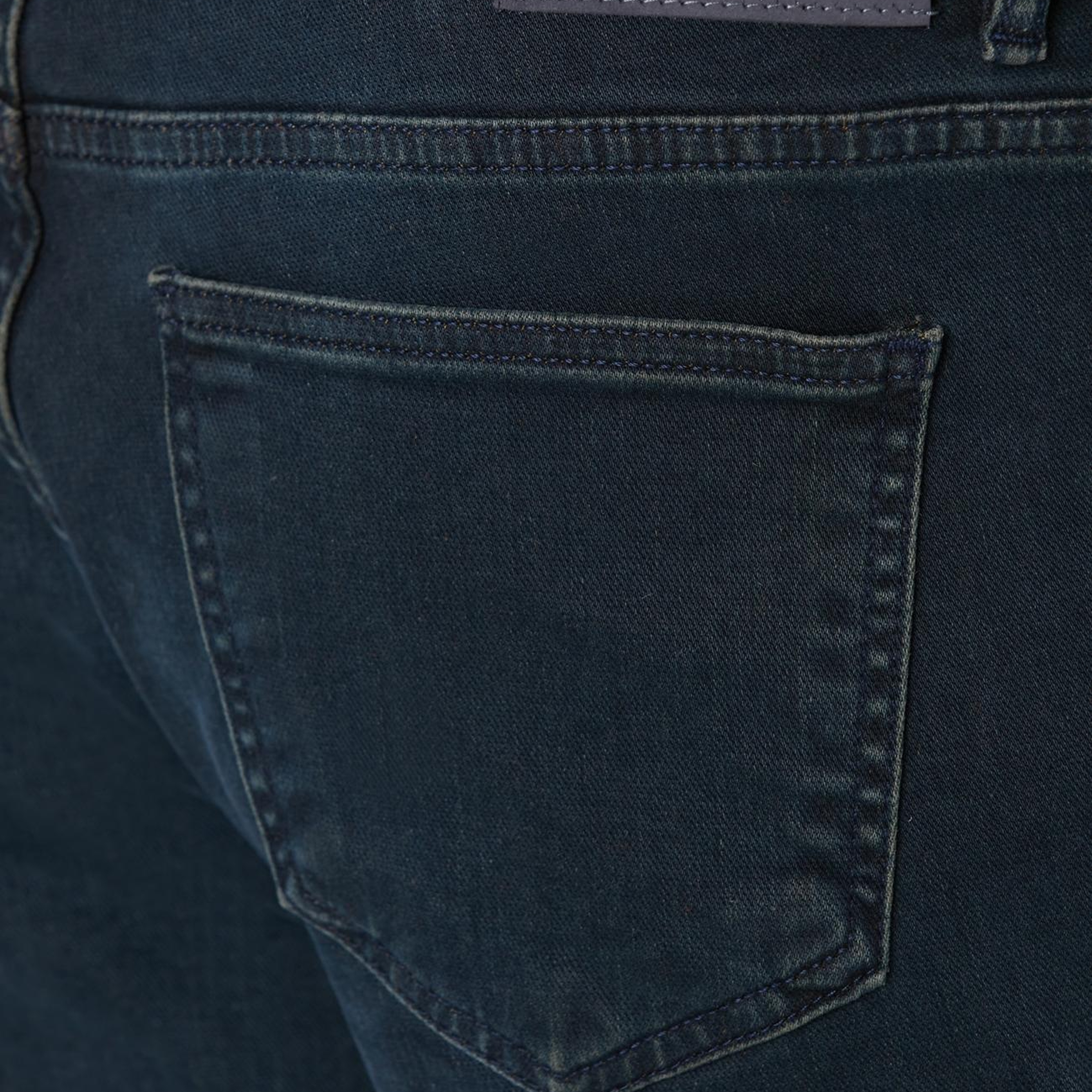 Network Erkek Lacivert Yıkamalı Denim Pantolon