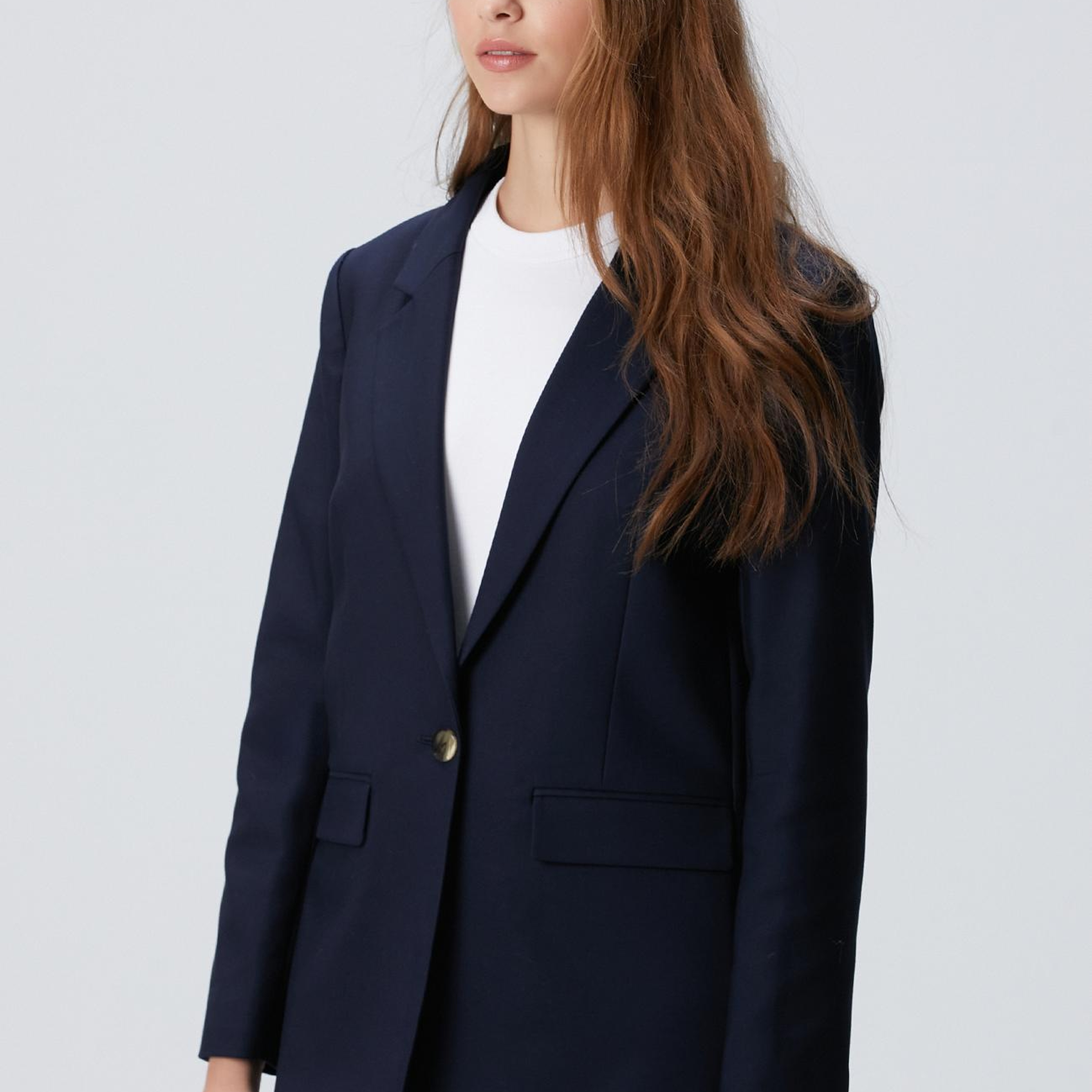 Network Kadın Lacivert Blazer Ceket