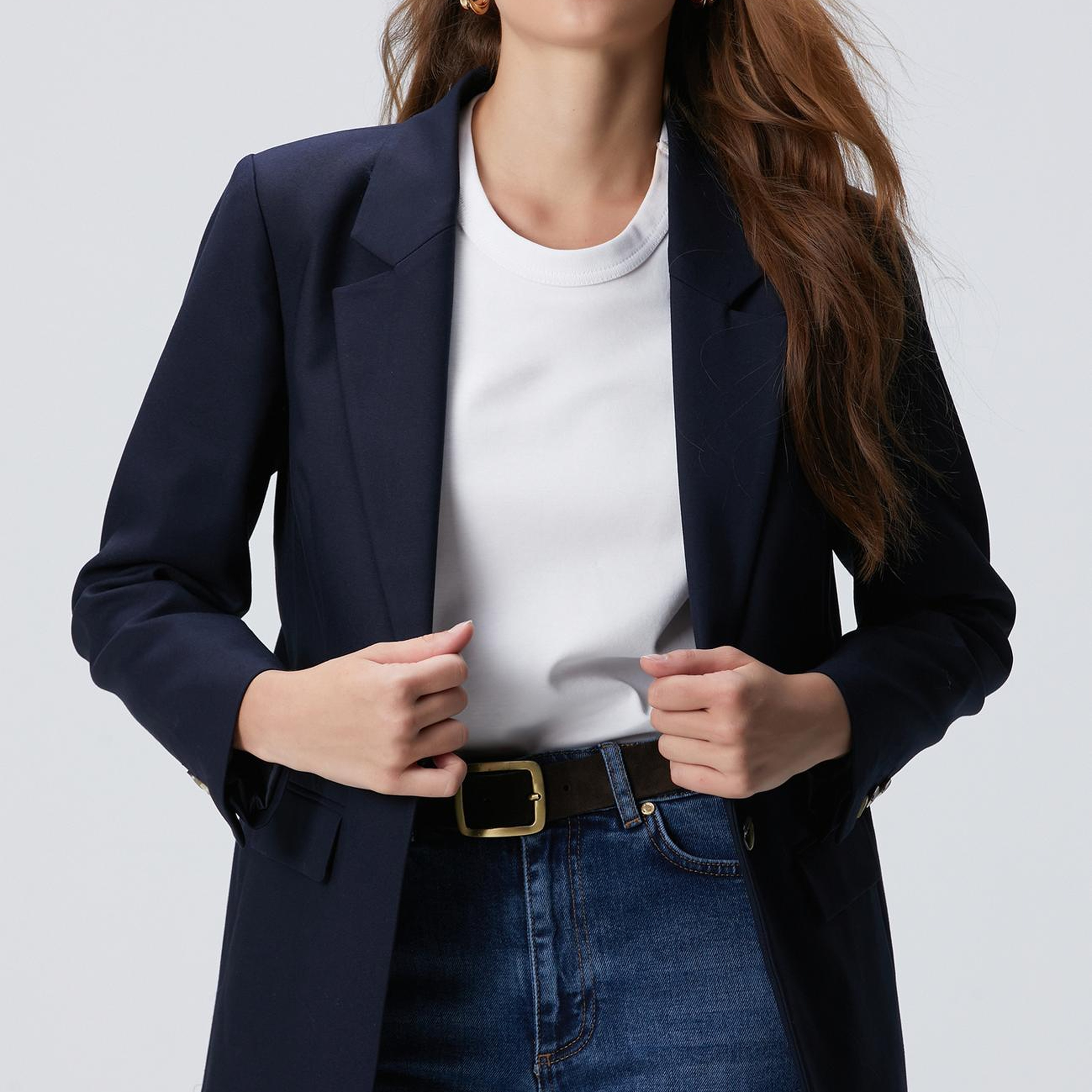 Network Kadın Lacivert Blazer Ceket