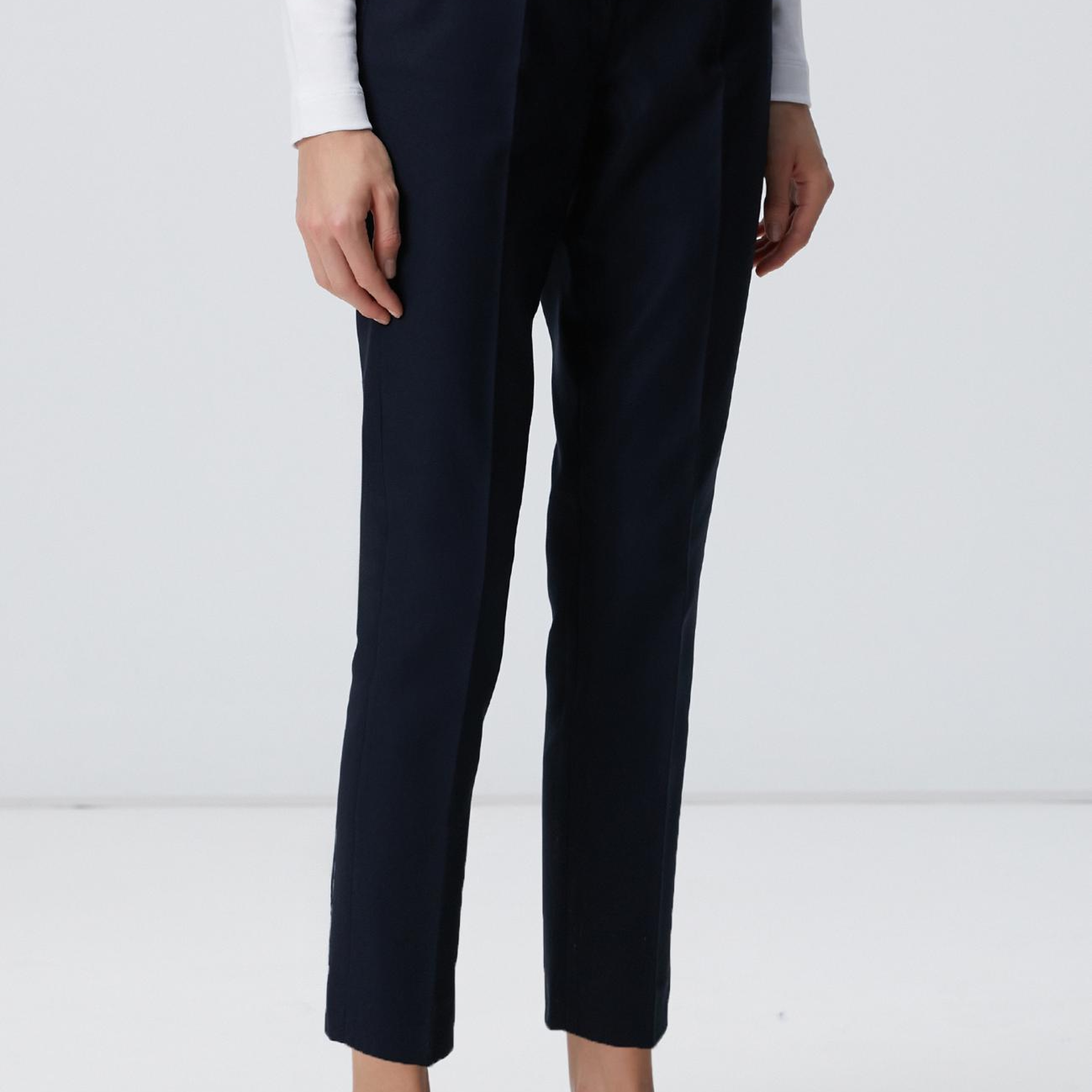 Network Kadın Lacivert Basic Skinny Pantolon
