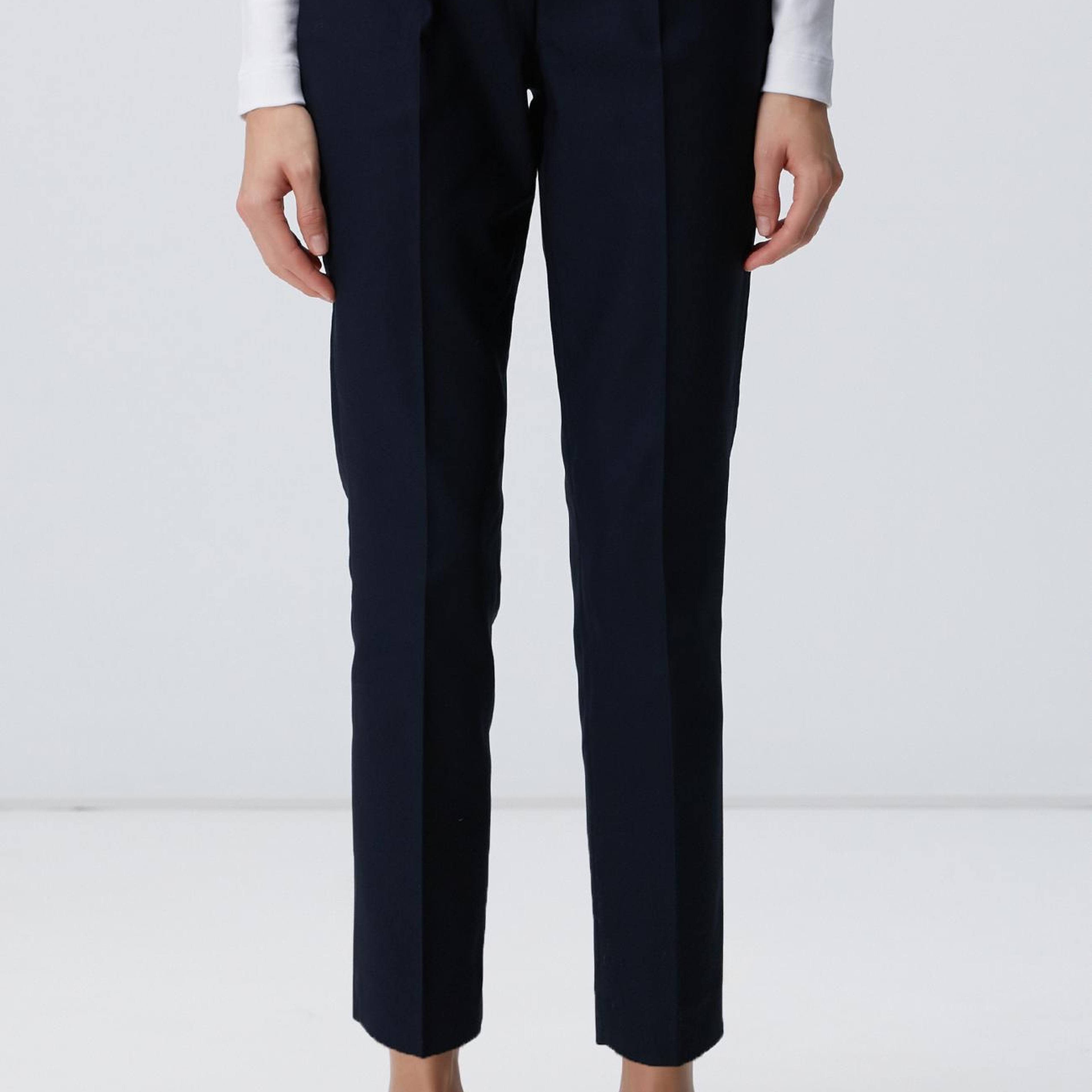Network Kadın Lacivert Basic Skinny Pantolon
