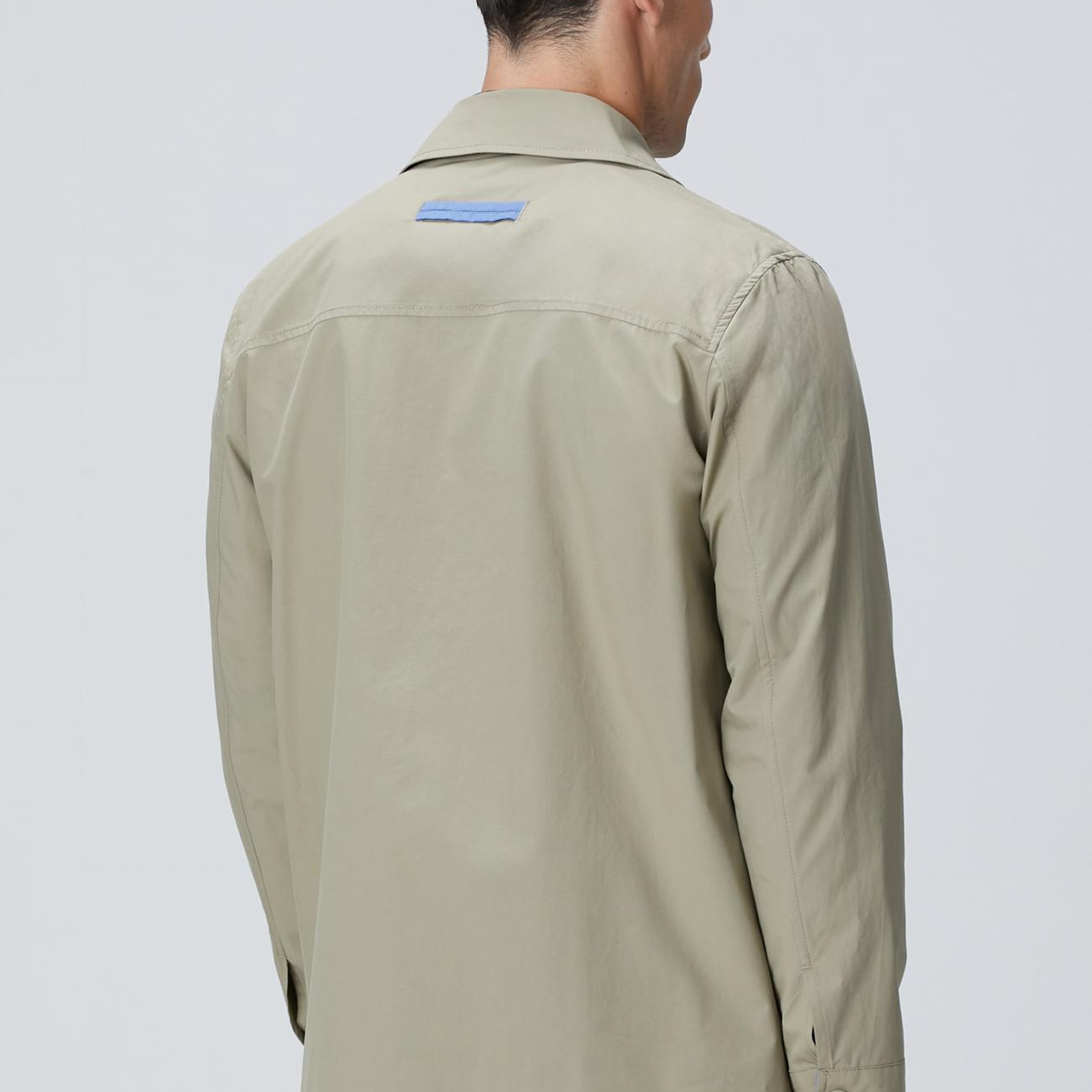 Network Erkek Haki Dış Gömlek