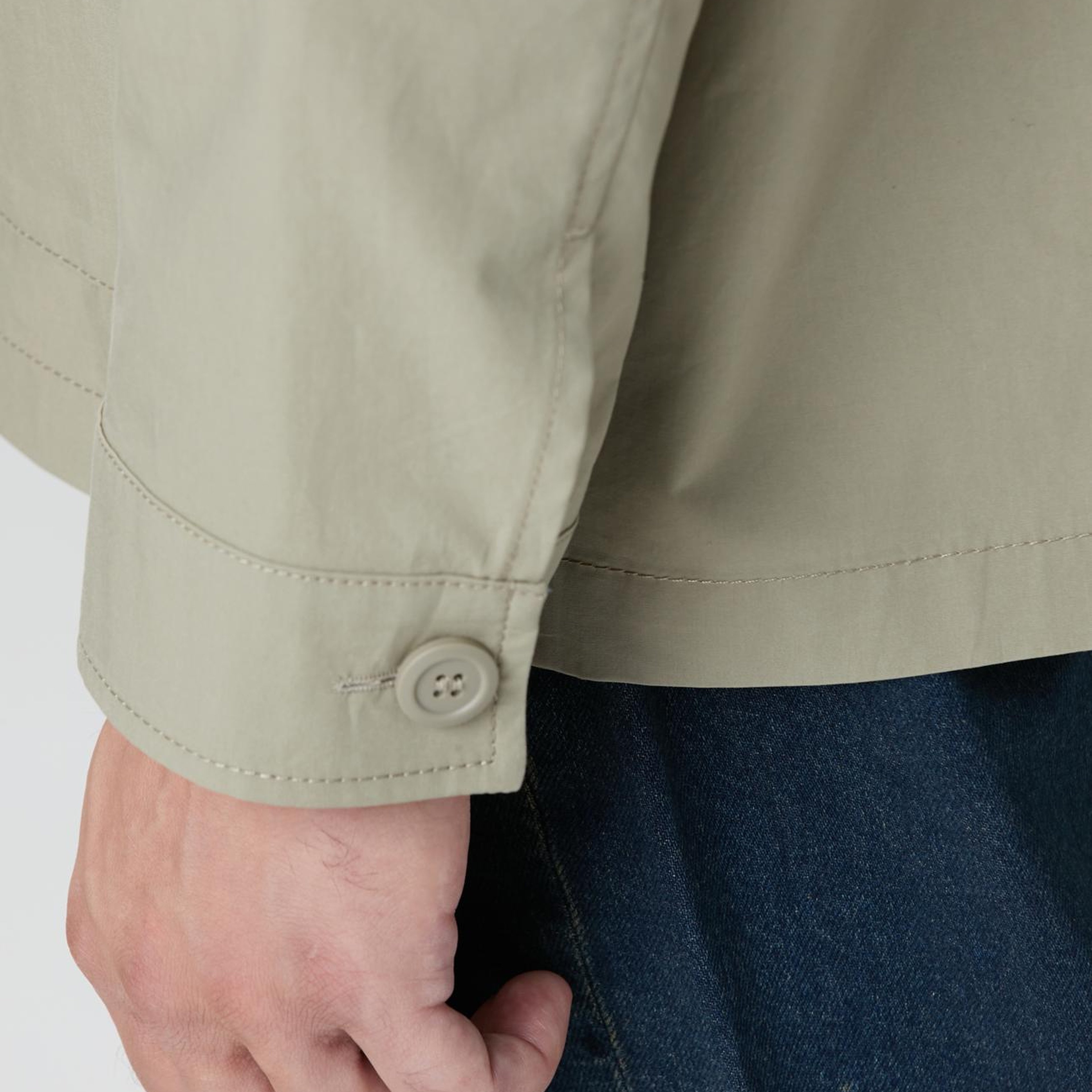 Network Erkek Haki Dış Gömlek