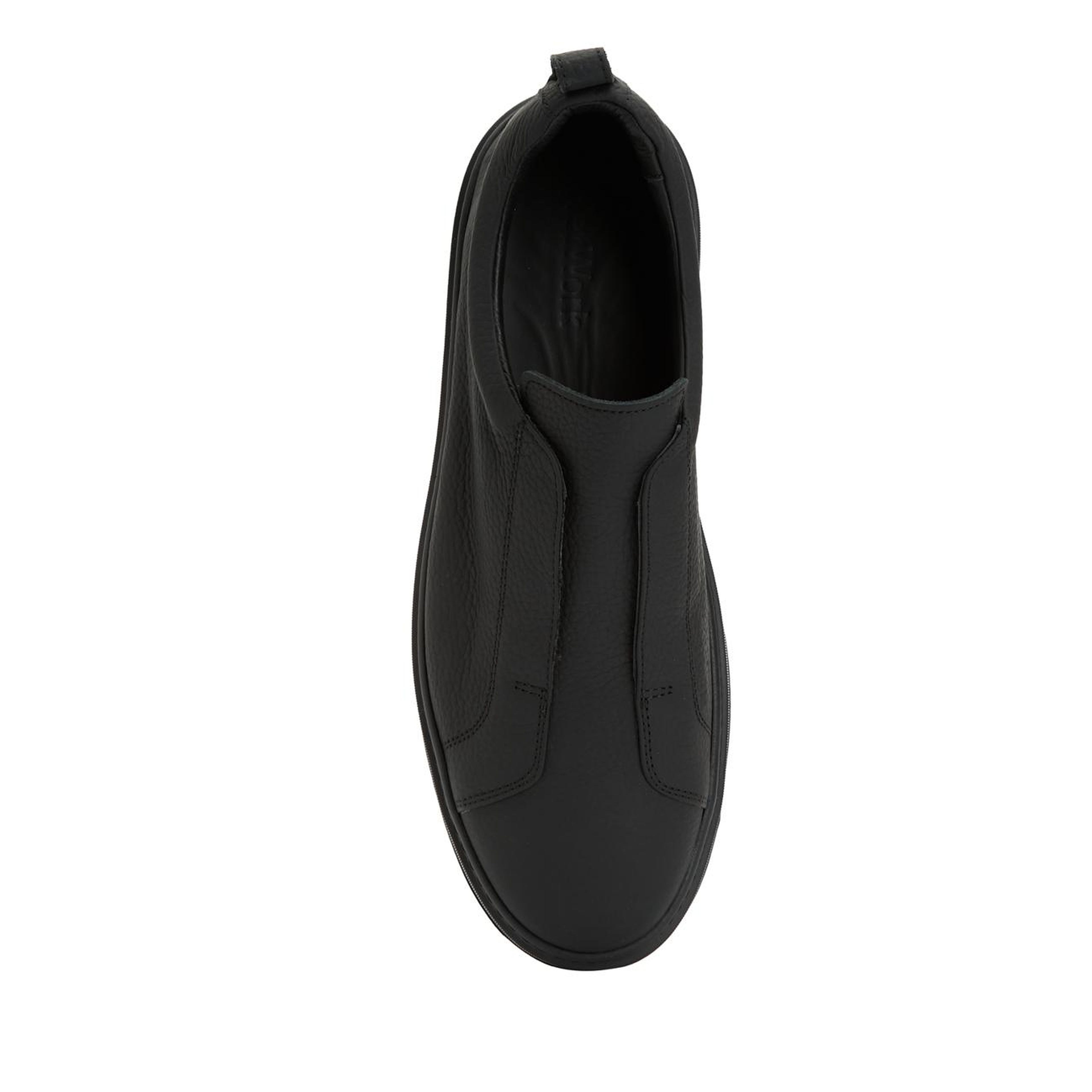 Network Erkek Siyah Deri Sneaker