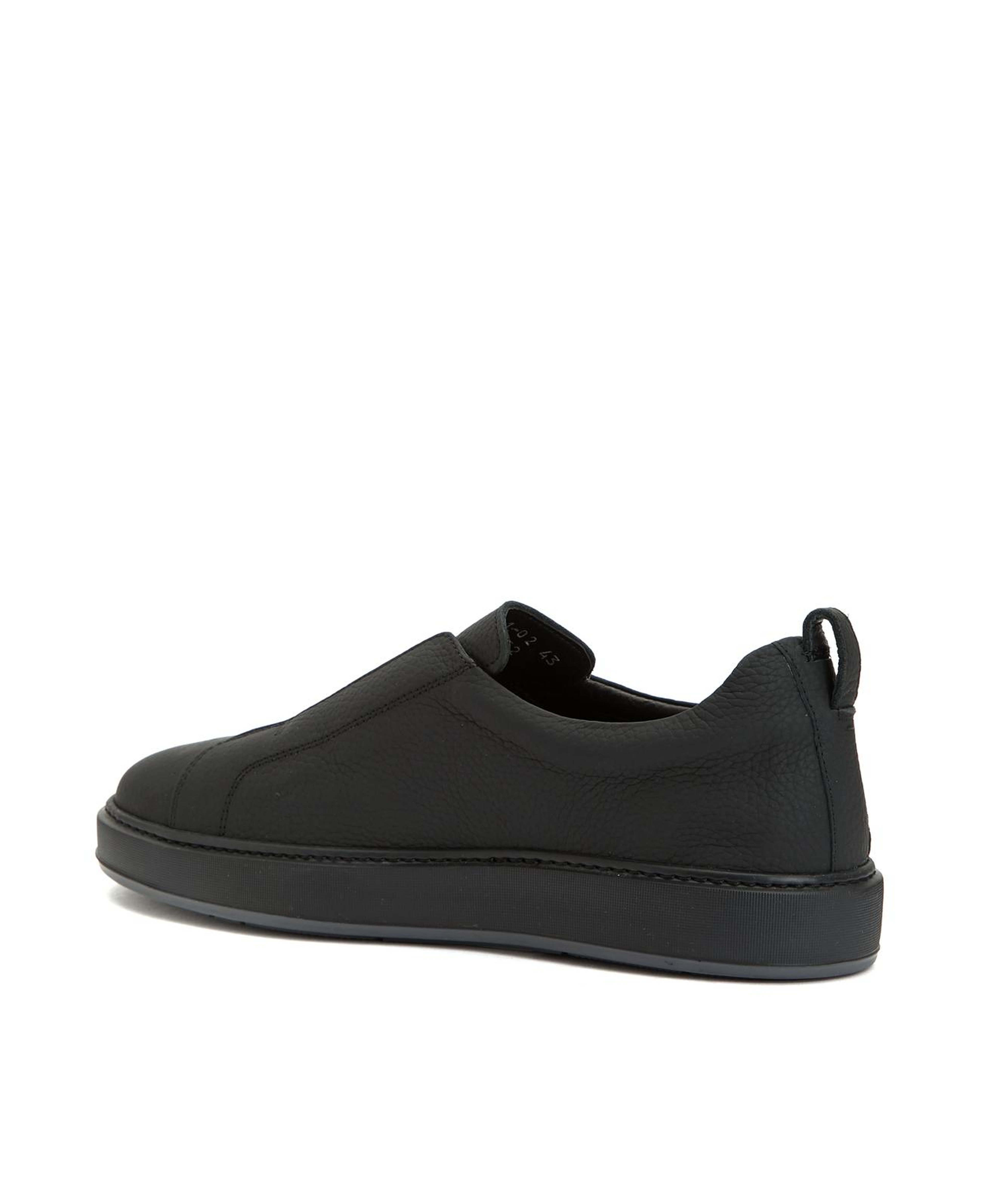 Network Erkek Siyah Deri Sneaker