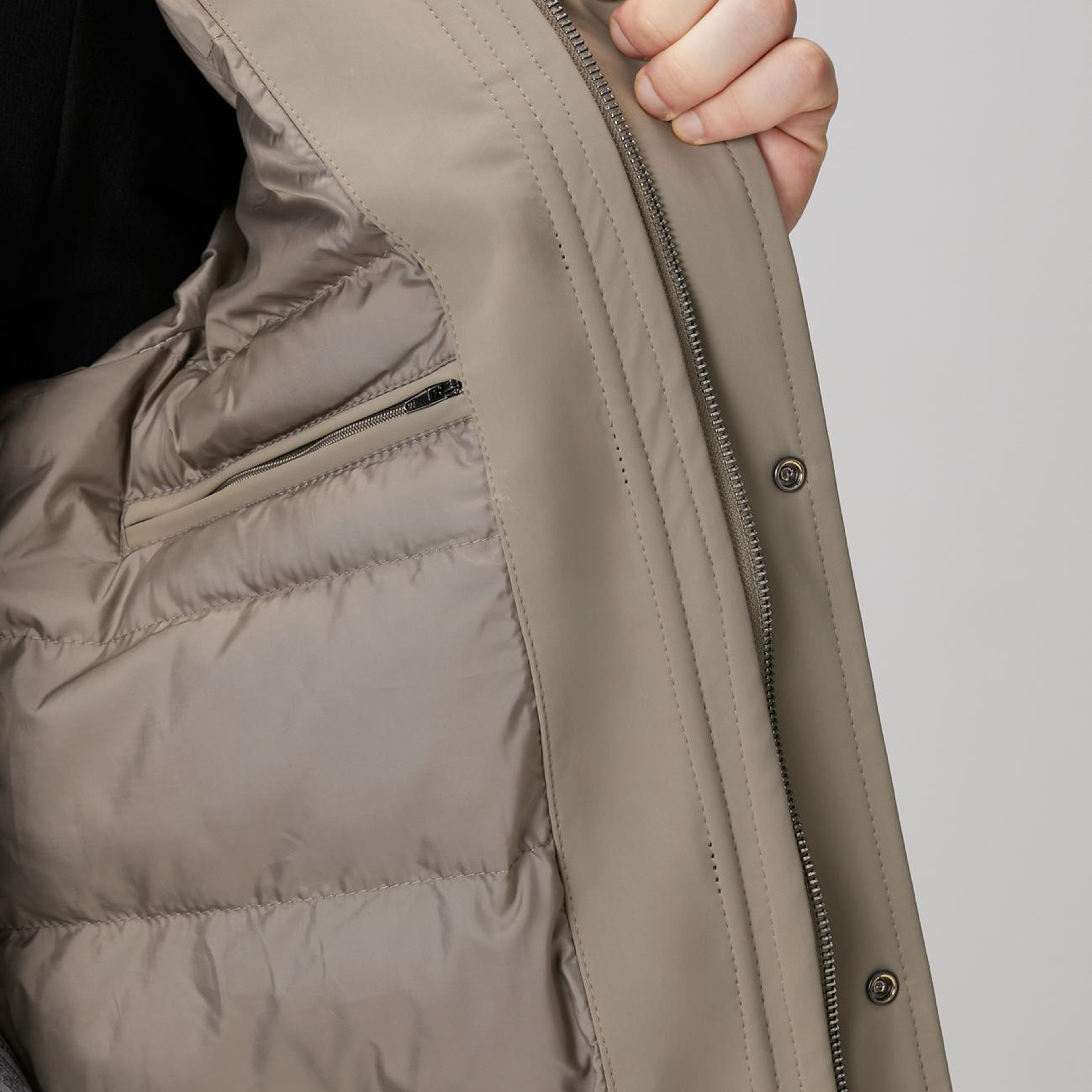 Network Erkek Açık Haki Bomber Mont