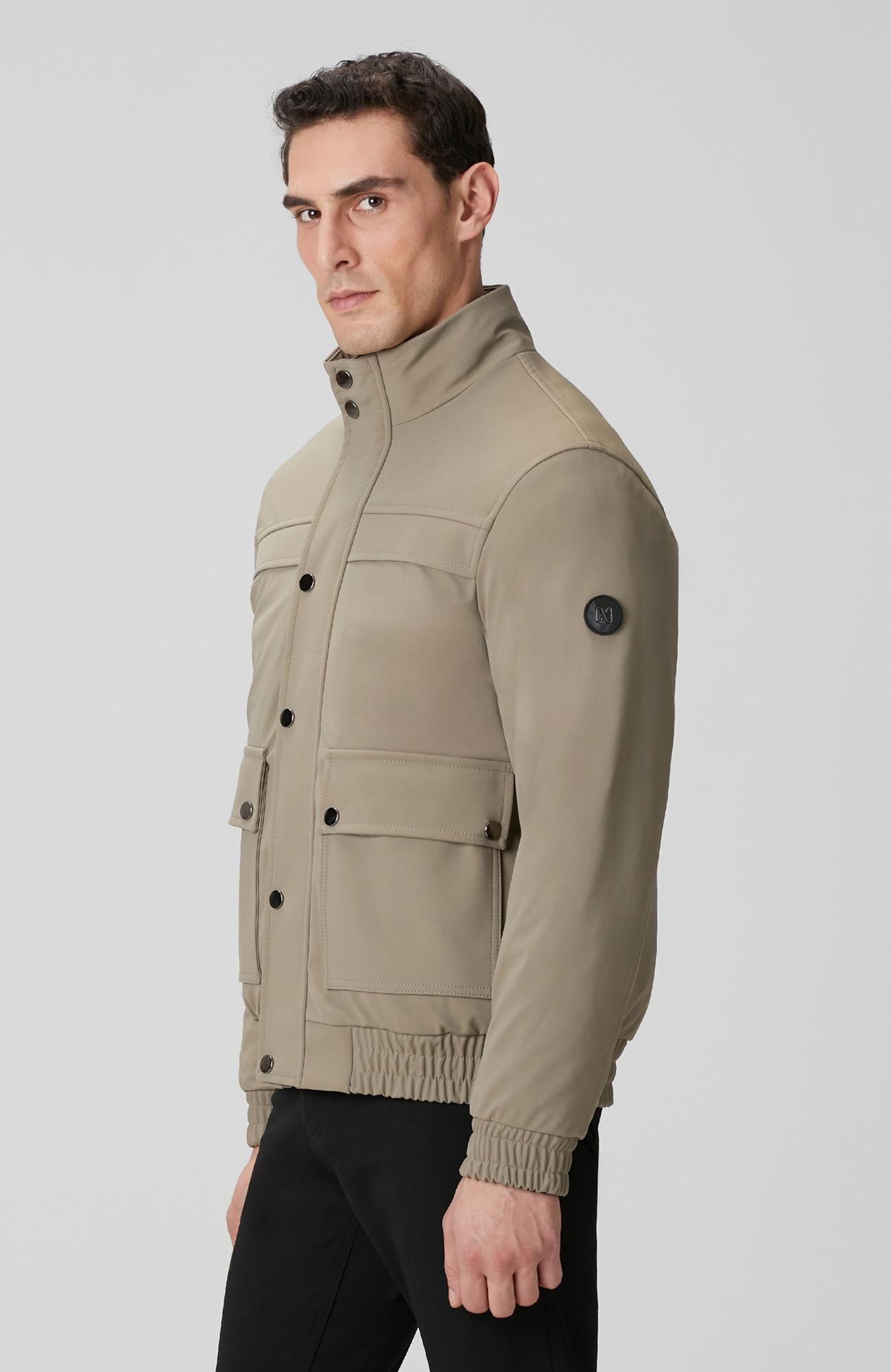 Network Erkek Açık Haki Bomber Mont