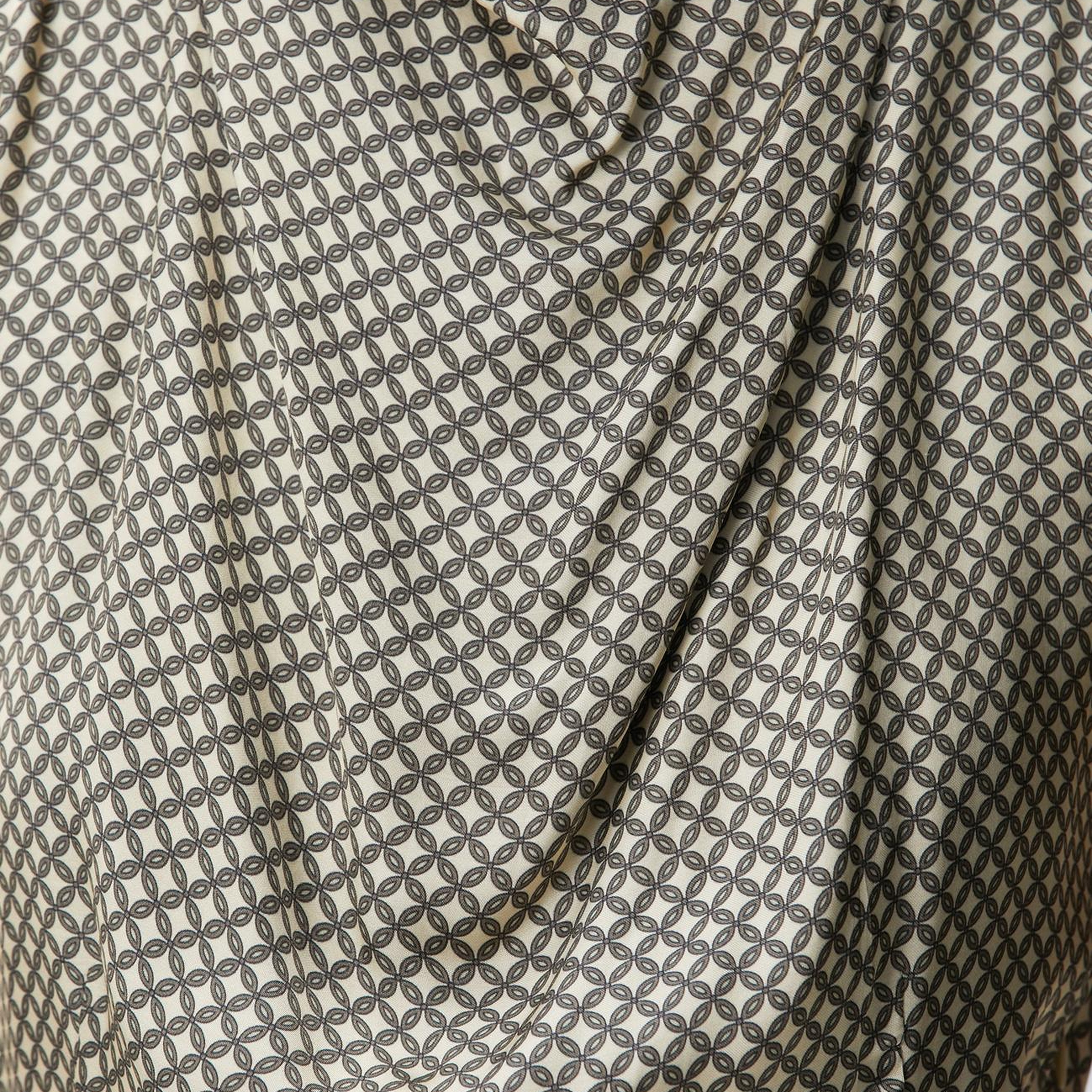 Network Kadın Sarı Desenli Midi Elbise