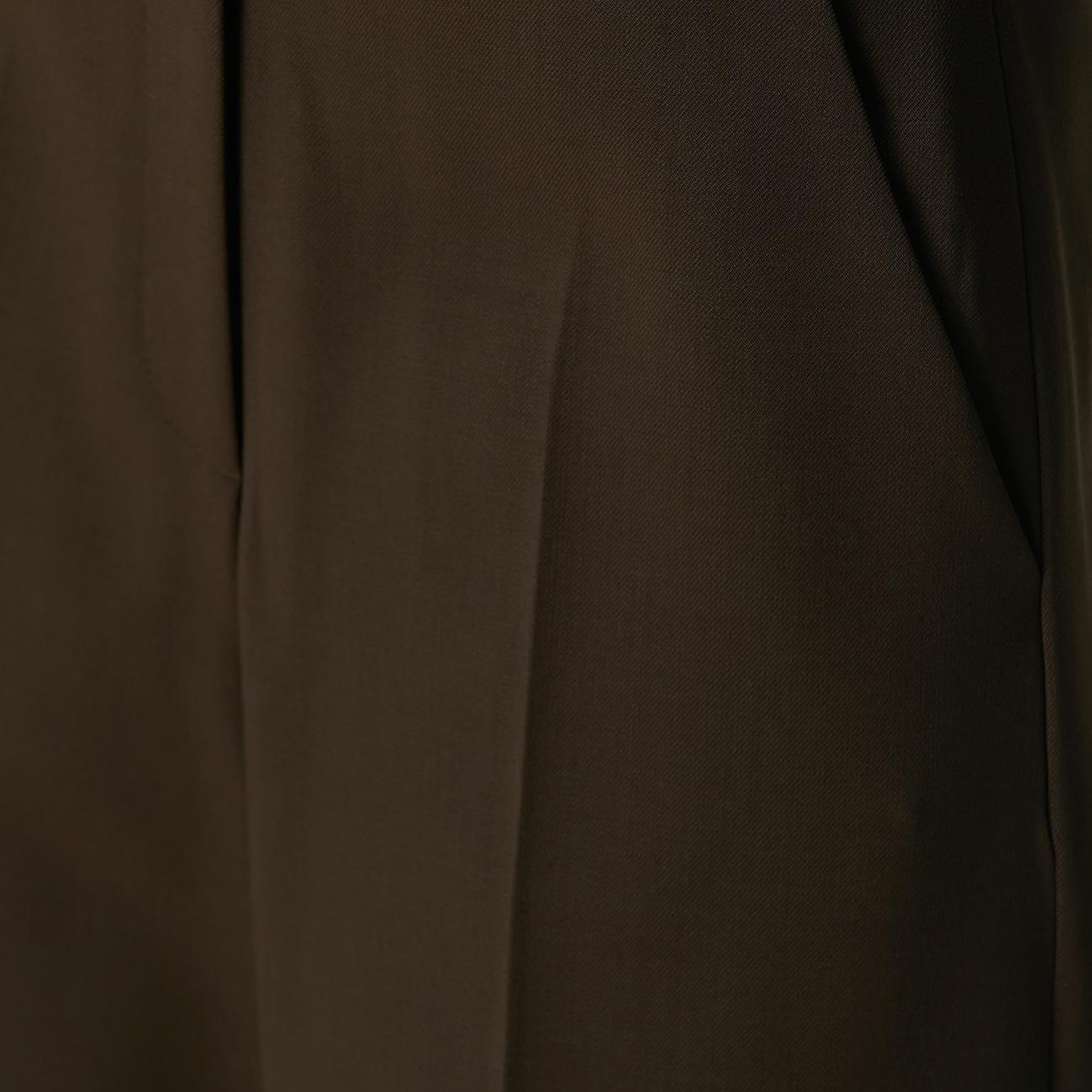 Network Kadın Haki Yün Karışımlı Pantolon