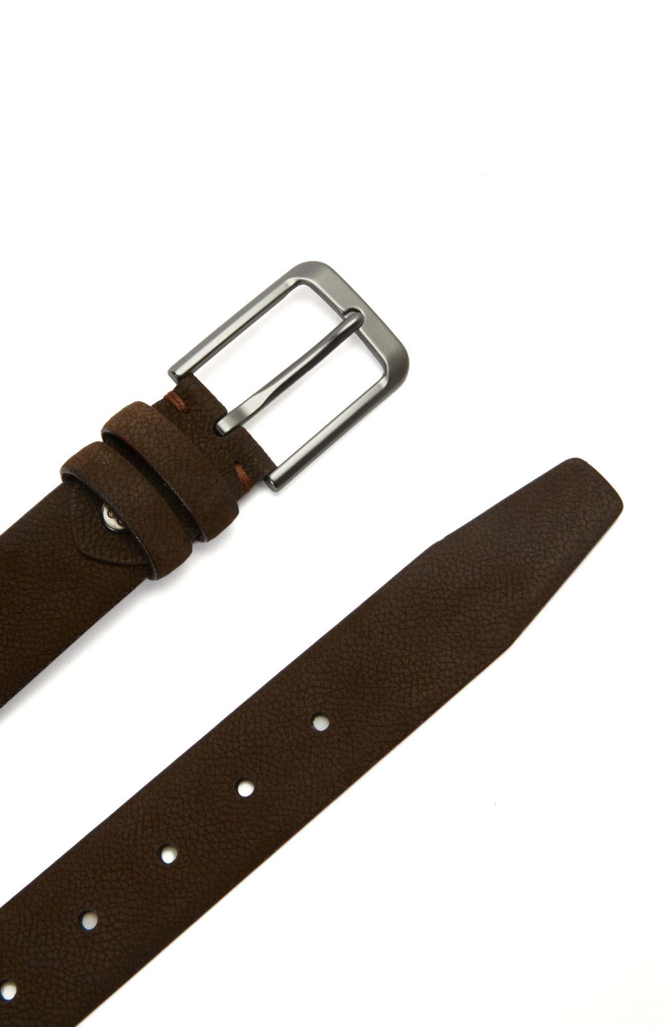 Network Erkek Kahverengi Deri Kemer