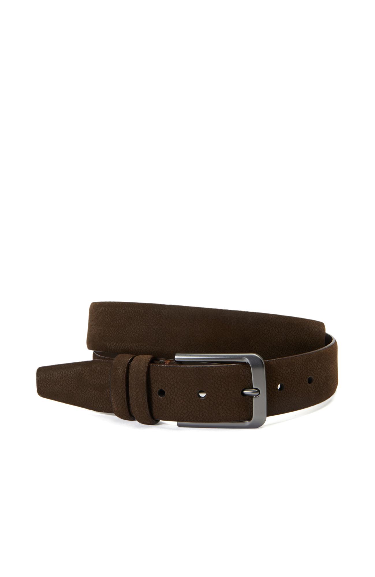 Network Erkek Kahverengi Deri Kemer