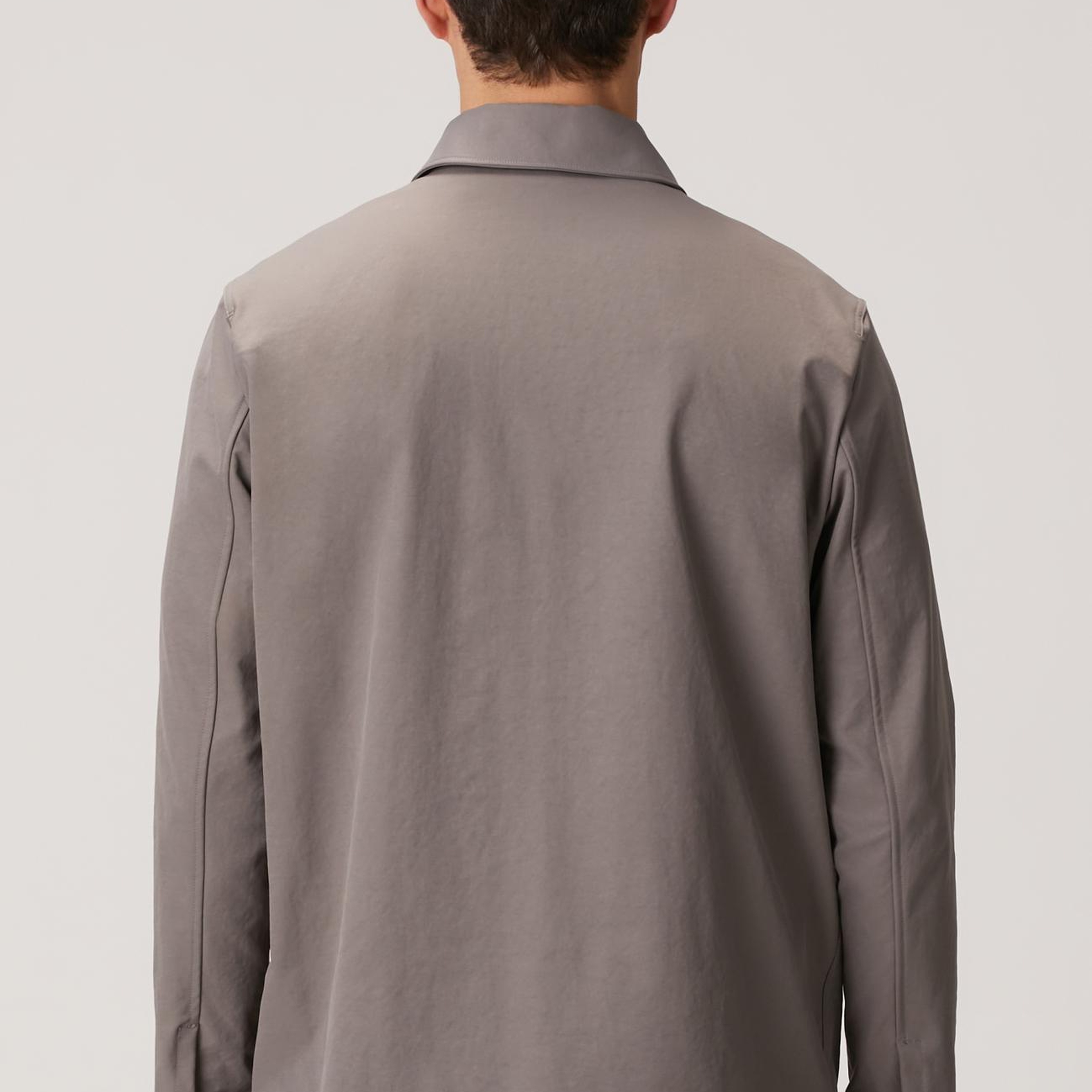 Network Erkek Koyu Gri Dış Gömlek