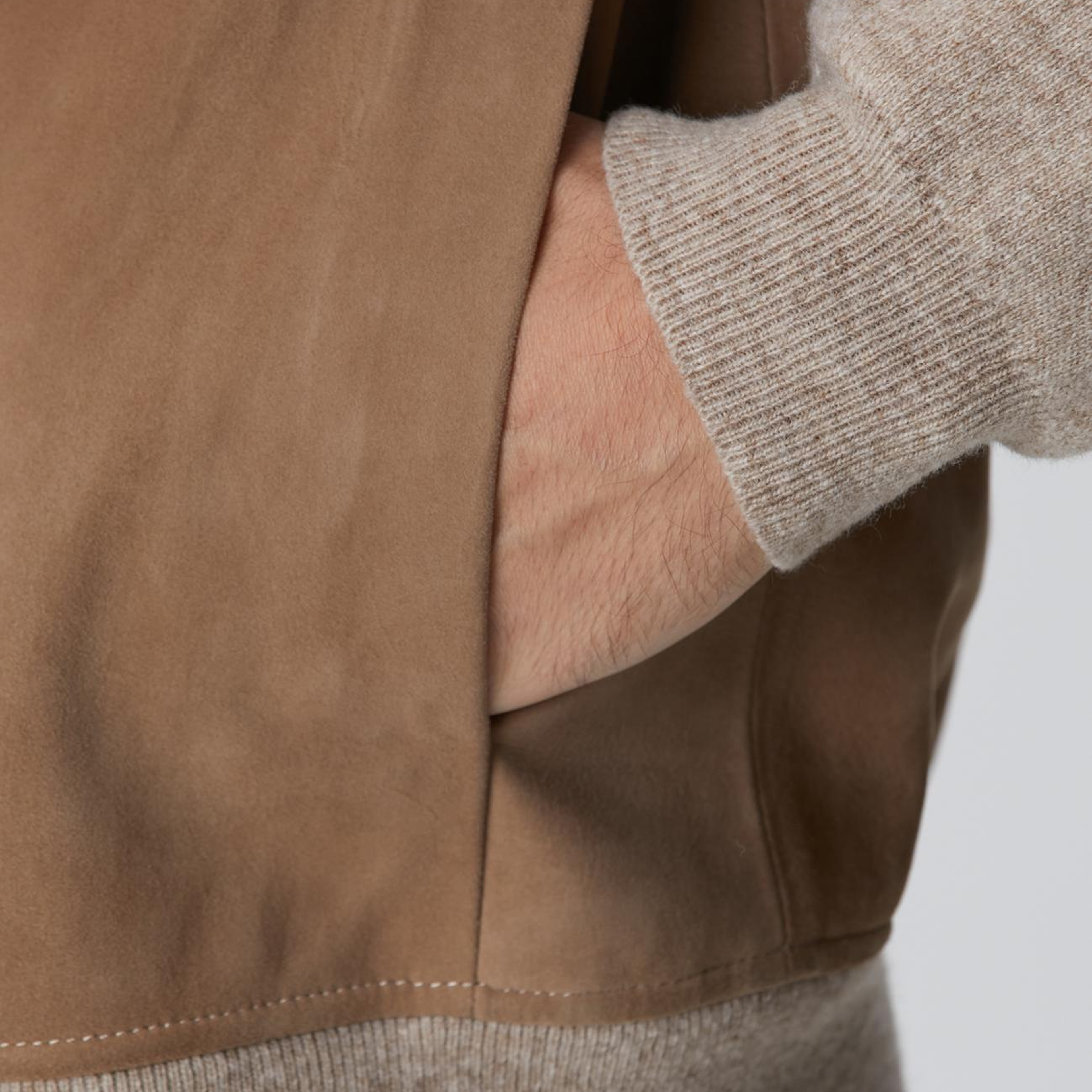 Network Erkek Limited Düğmeli V Yaka Deri Hırka