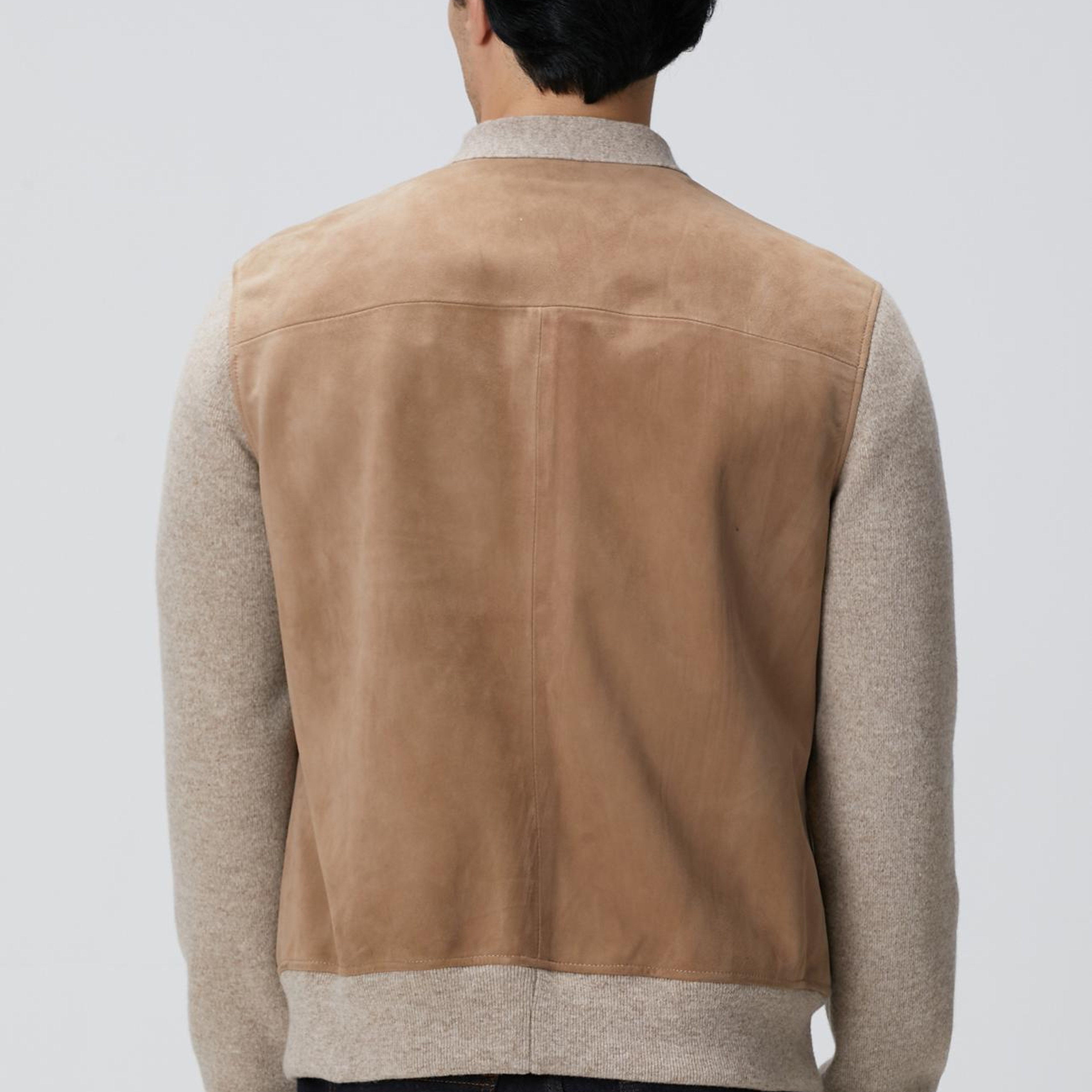 Network Erkek Limited Düğmeli V Yaka Deri Hırka