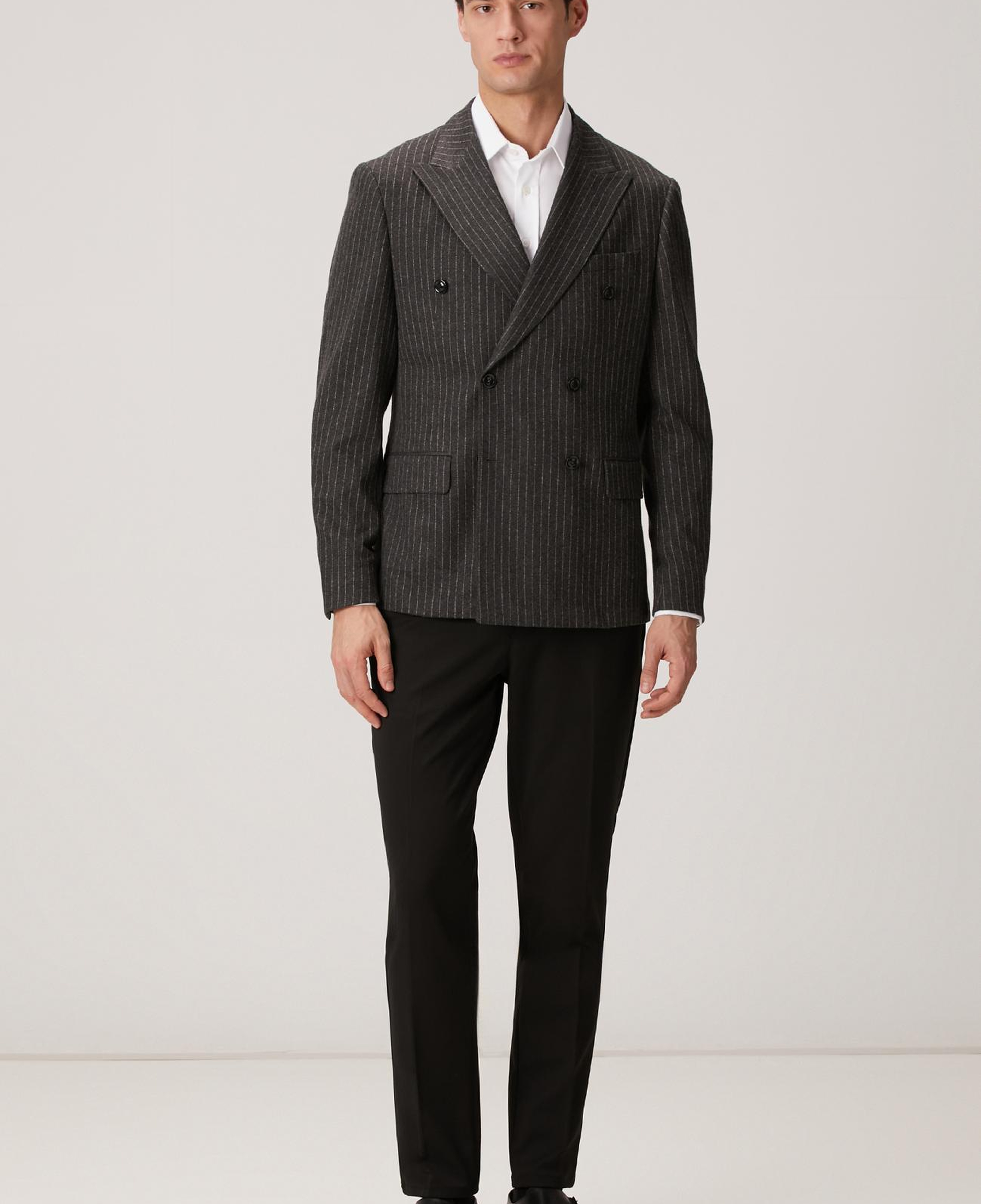 Network Erkek Non-Iron Beyaz Saten Gömlek