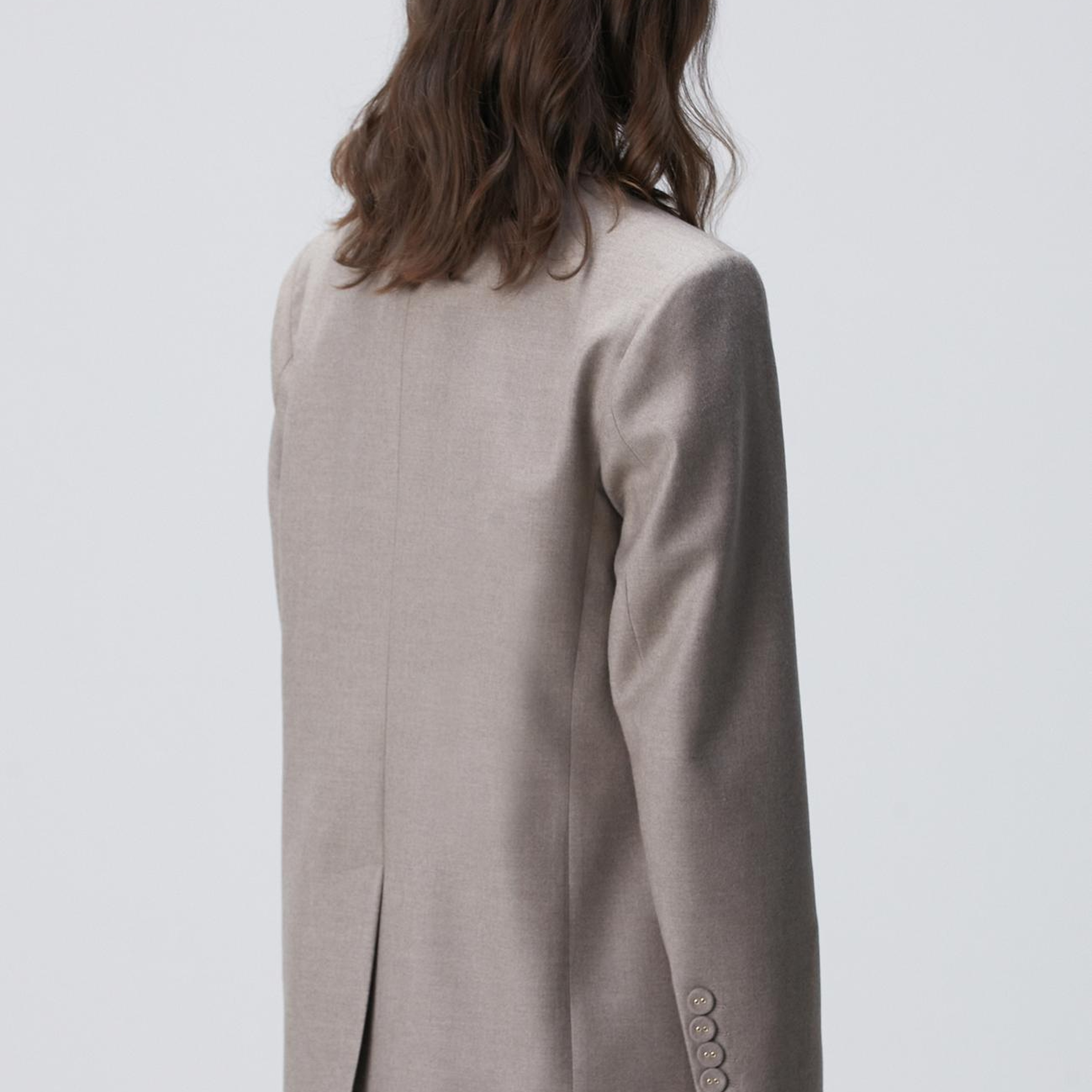 Network Kadın Limited Loro Piana Vizon Kaşmir Karışımlı Yün Ceket