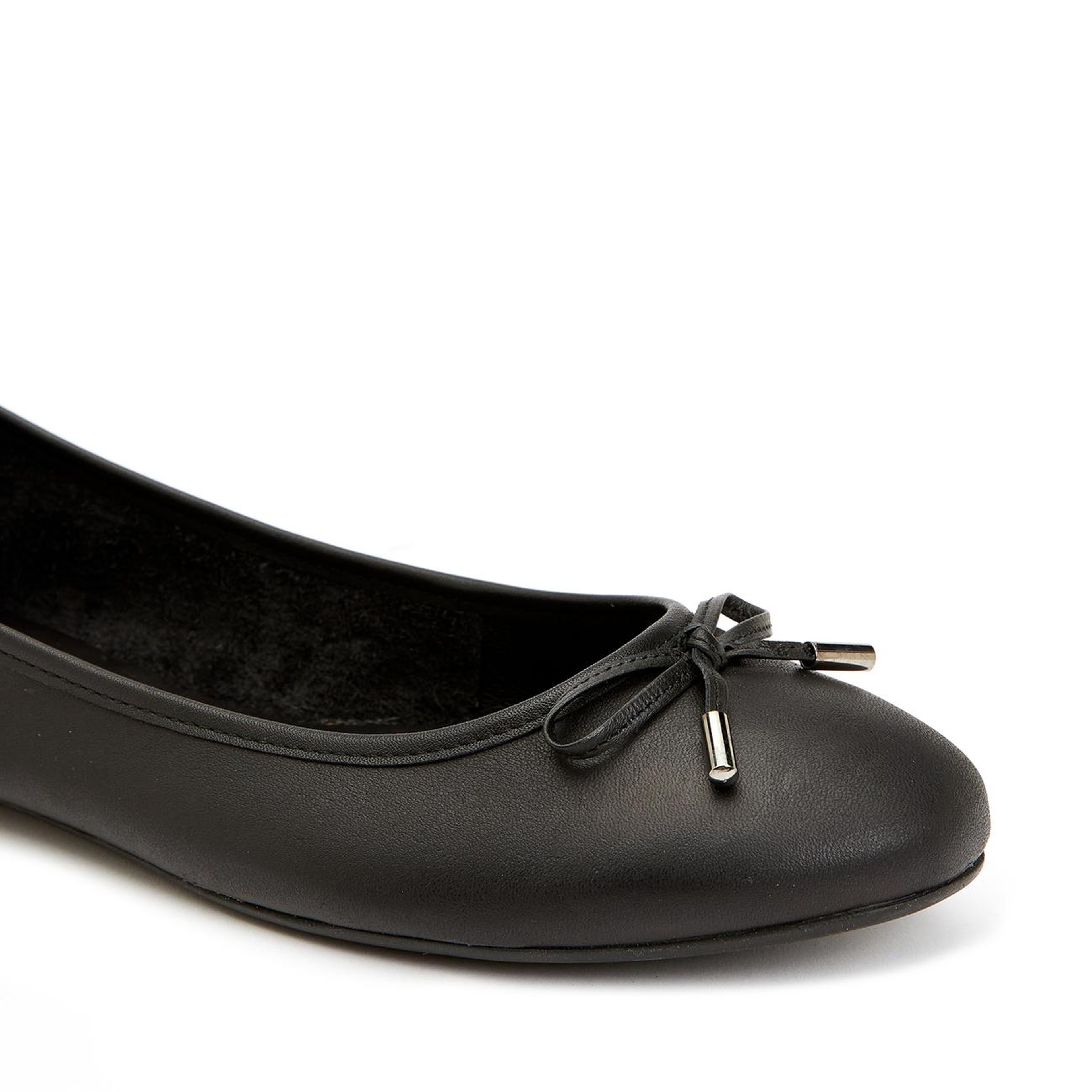 Divarese Kadın Siyah Yumuşak Deri Babet