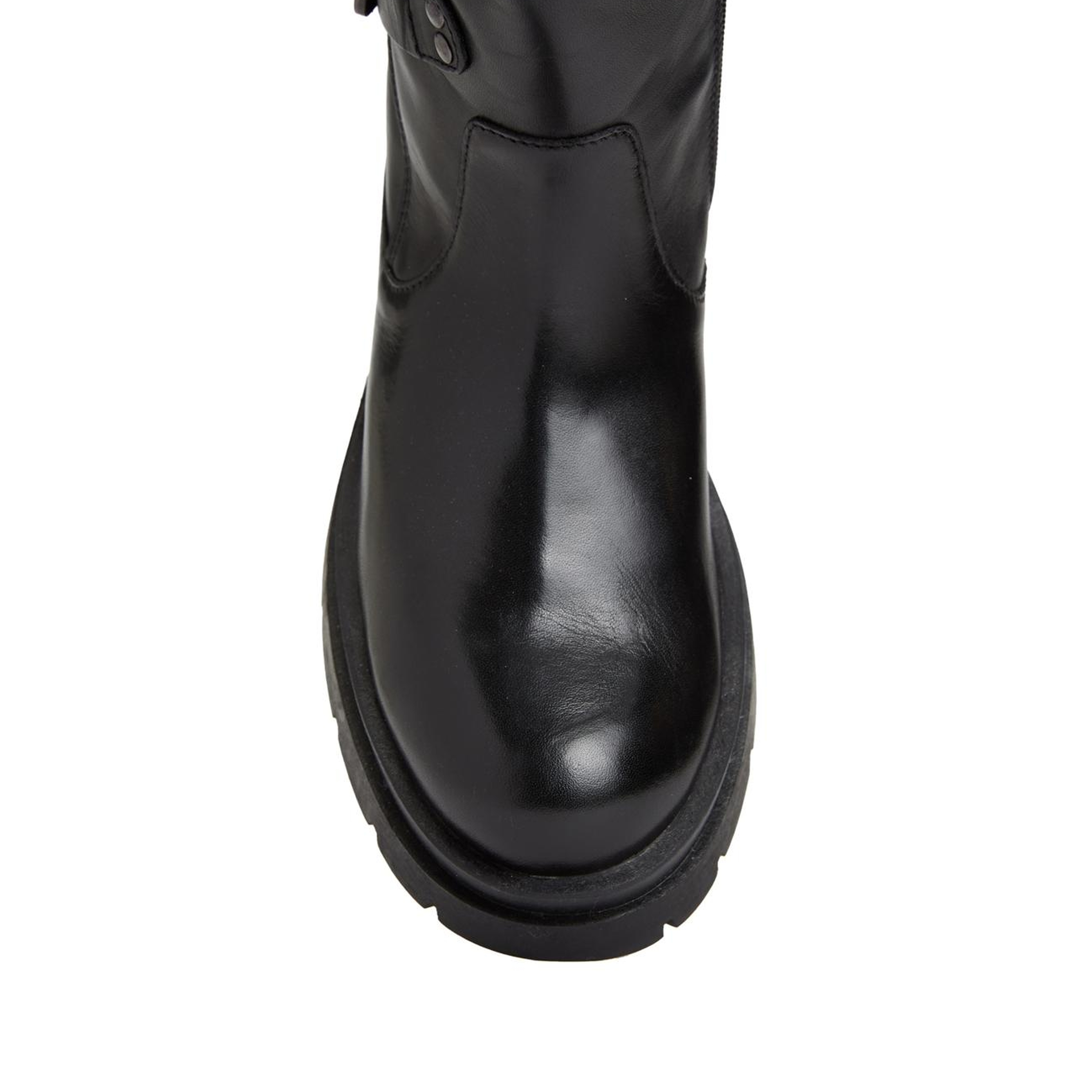 Divarese Kadın Siyah Deri Bot