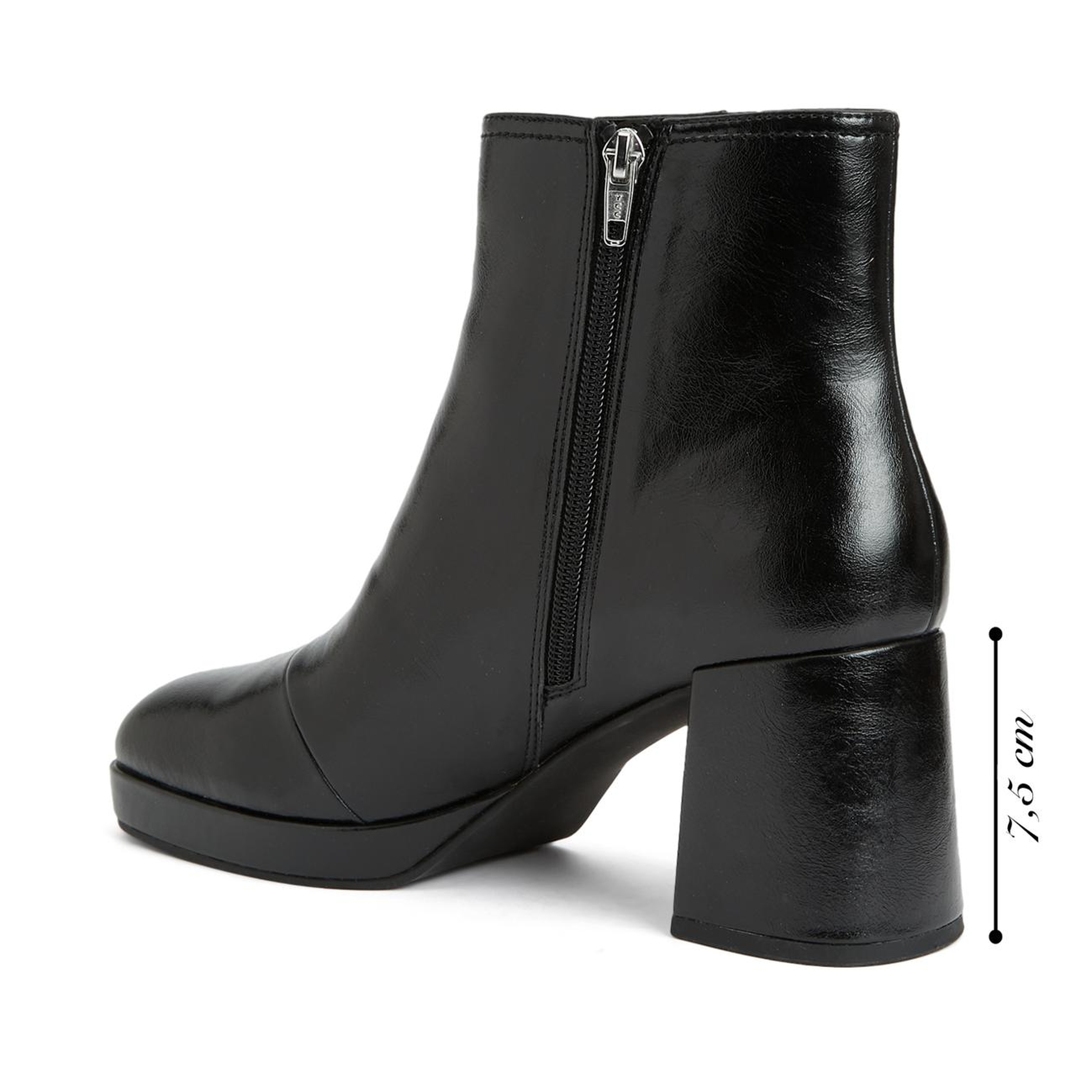 Divarese Kadın Siyah Topuklu Bot