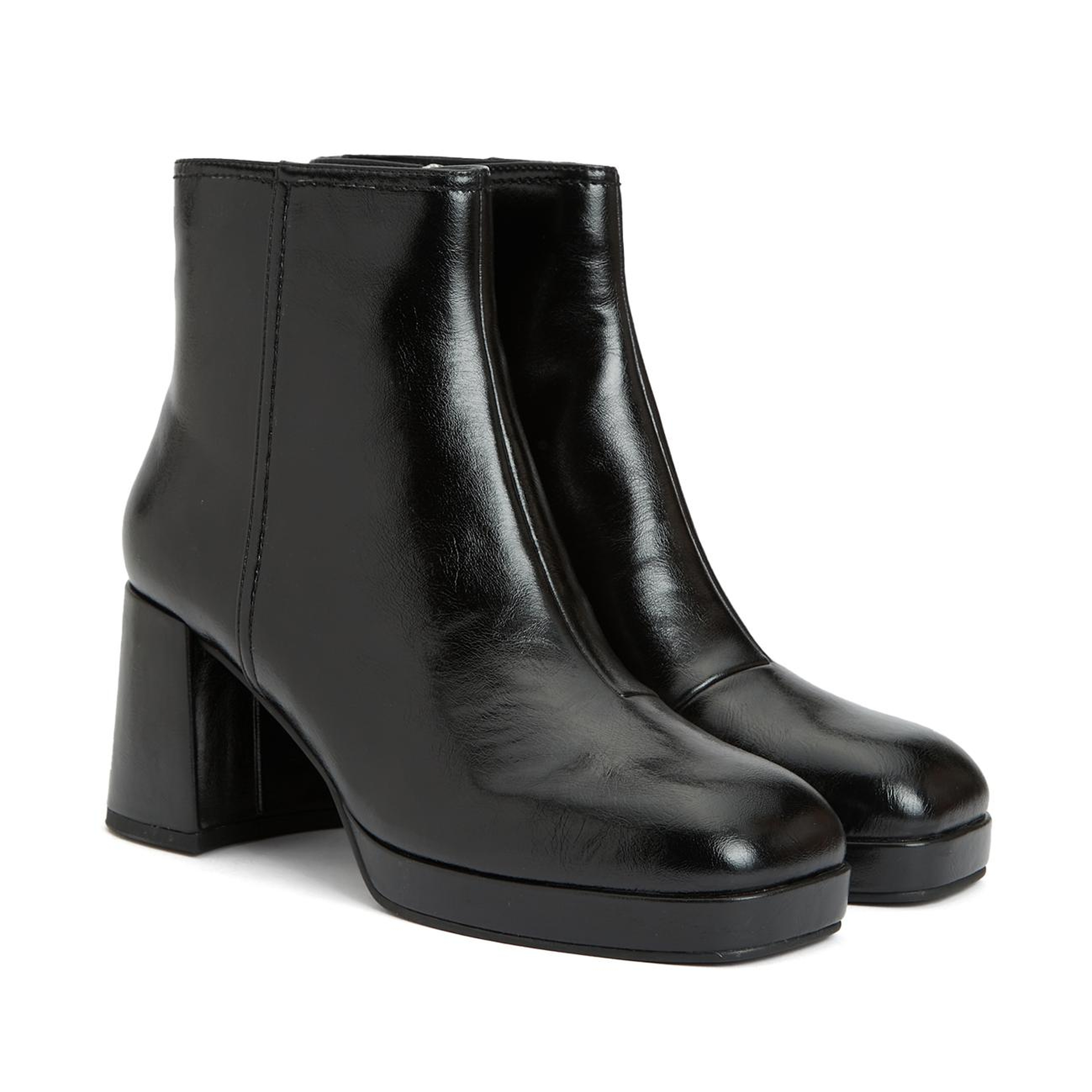 Divarese Kadın Siyah Topuklu Bot