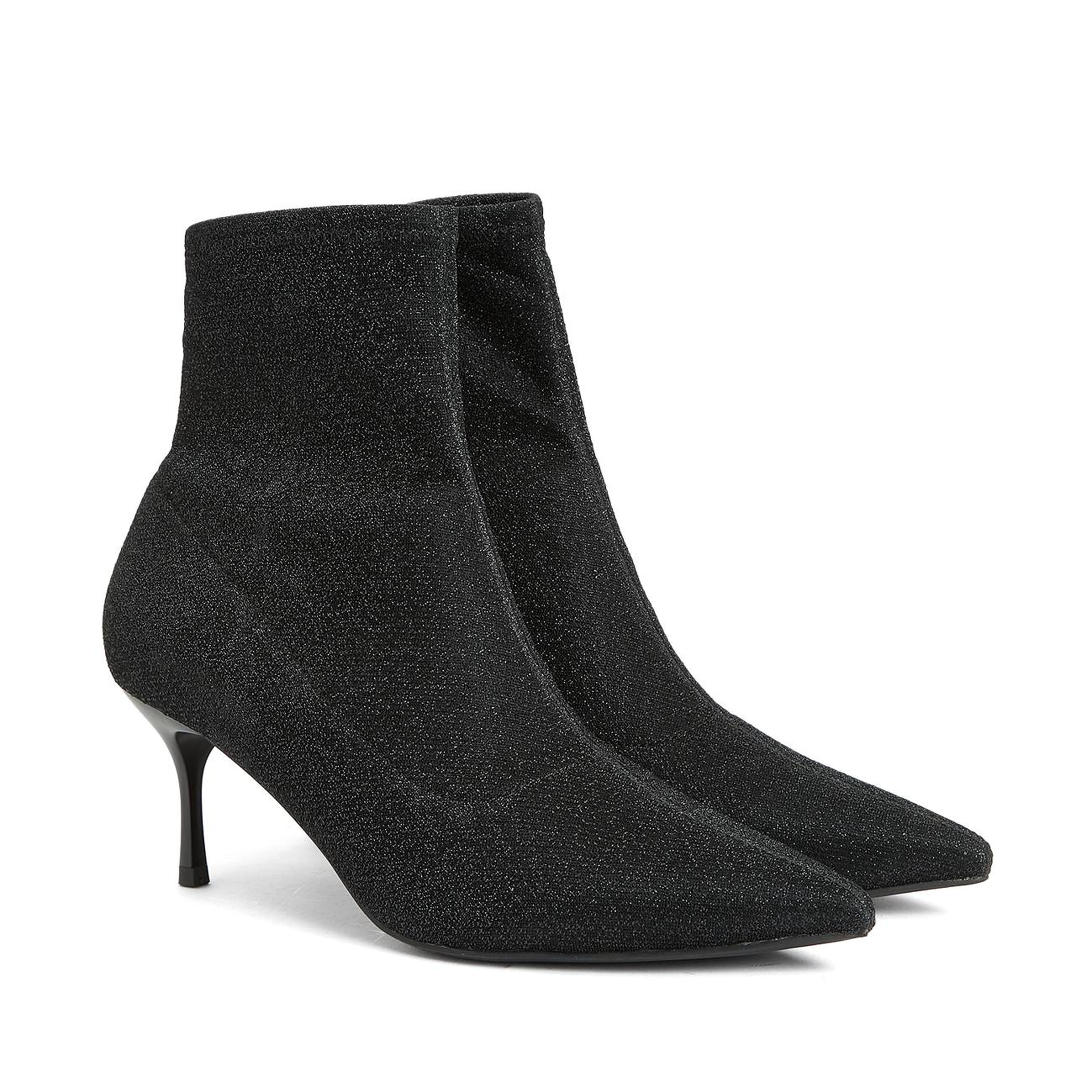 Divarese Kadın Siyah Desenli Bot