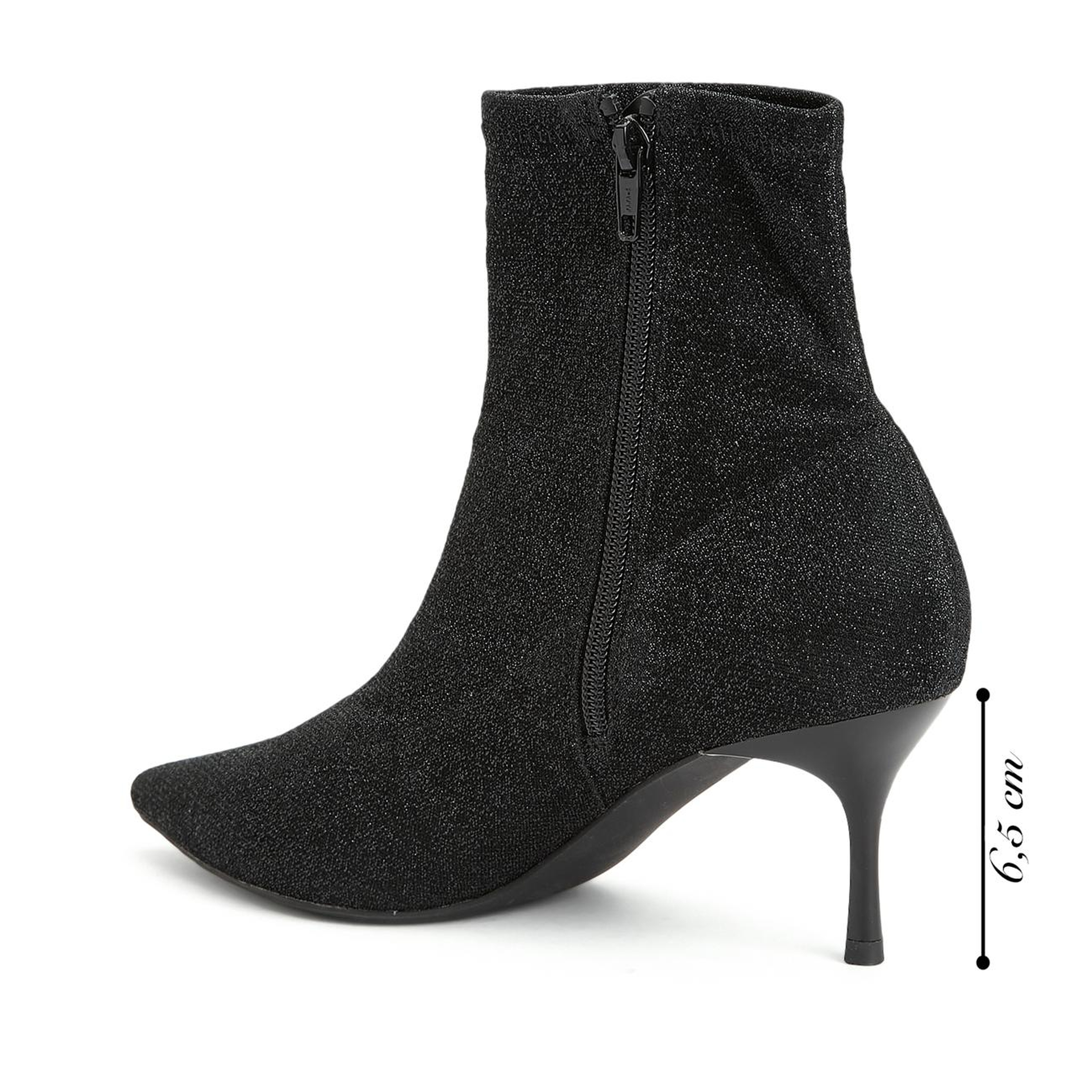 Divarese Kadın Siyah Desenli Bot