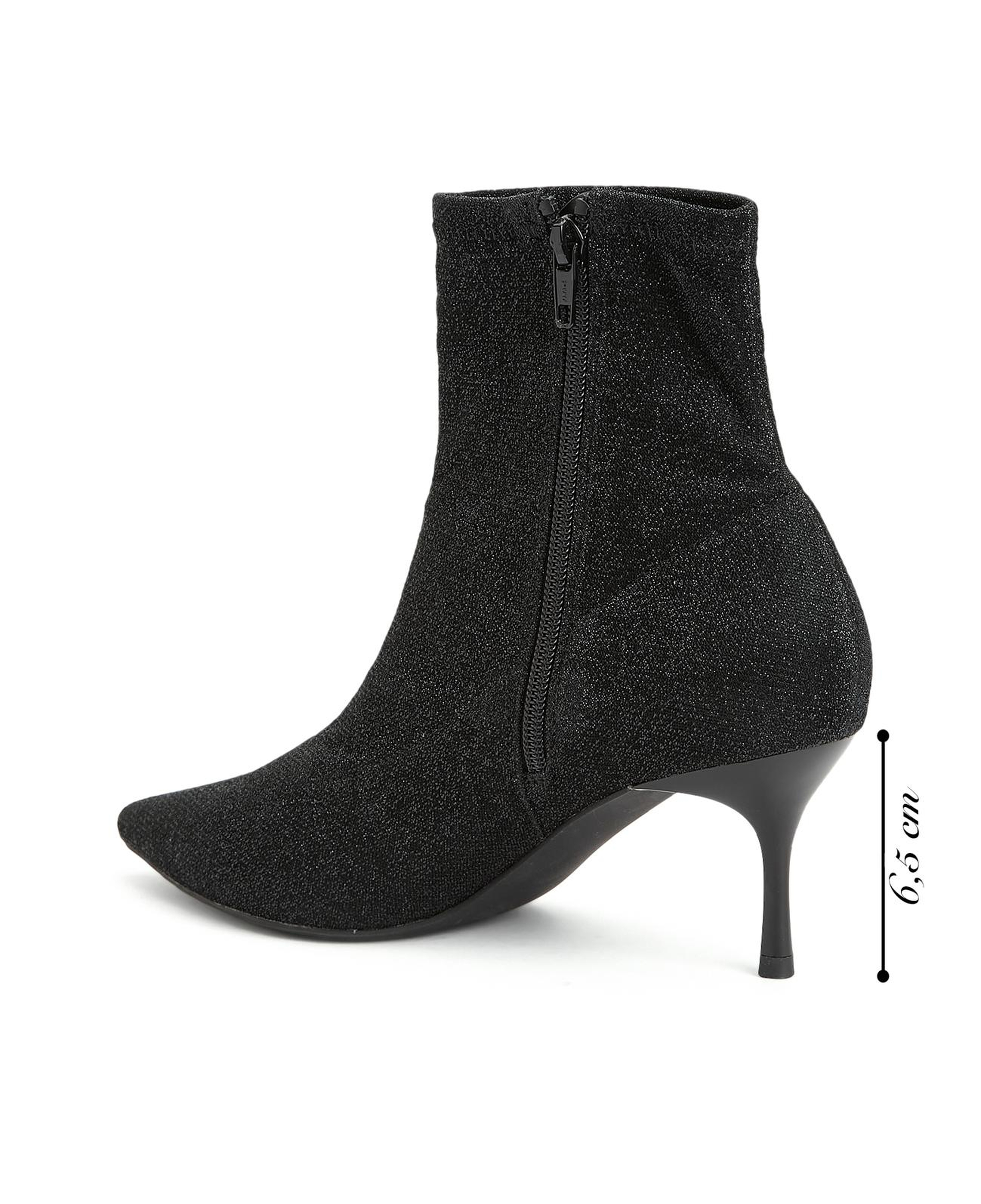 Divarese Kadın Siyah Desenli Bot