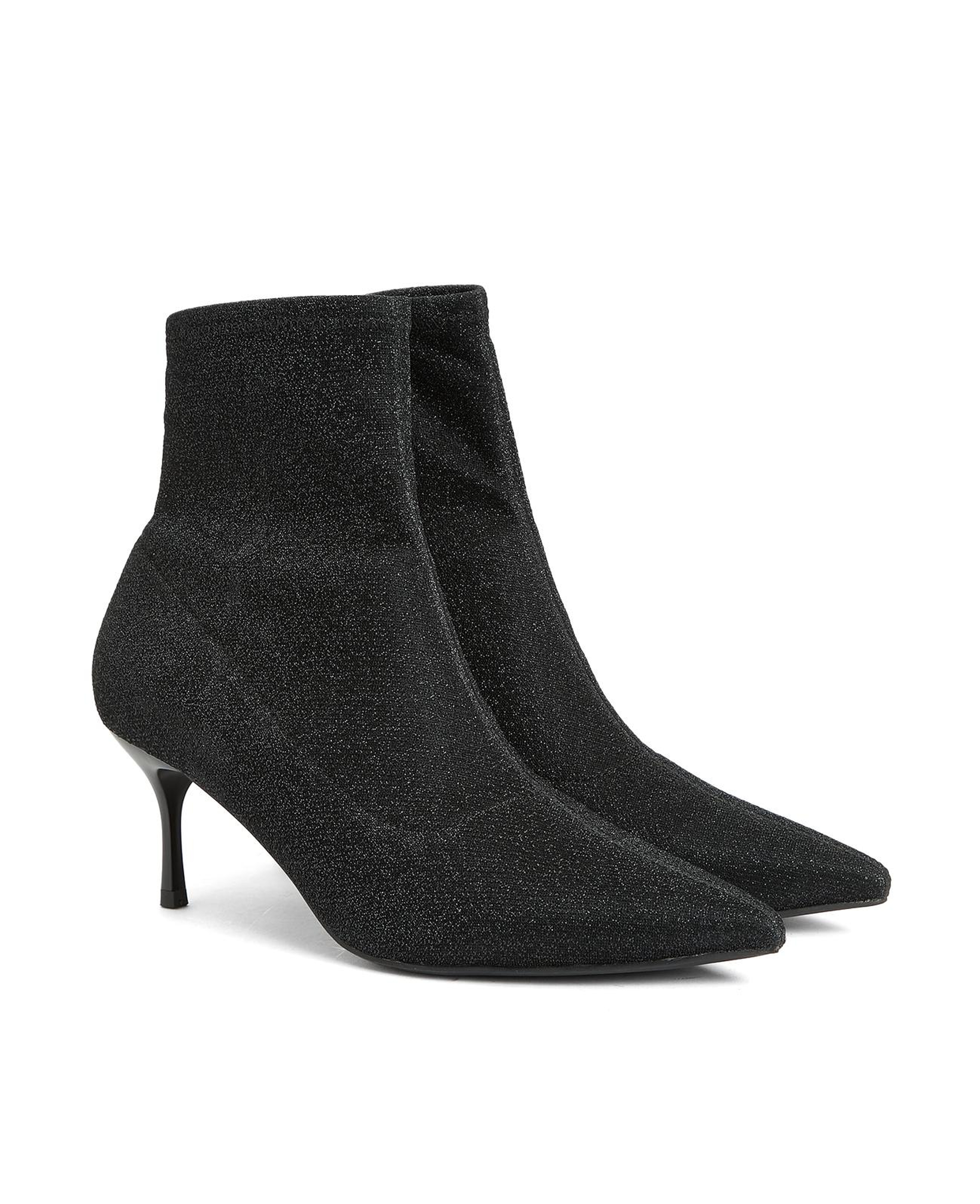 Divarese Kadın Siyah Desenli Bot