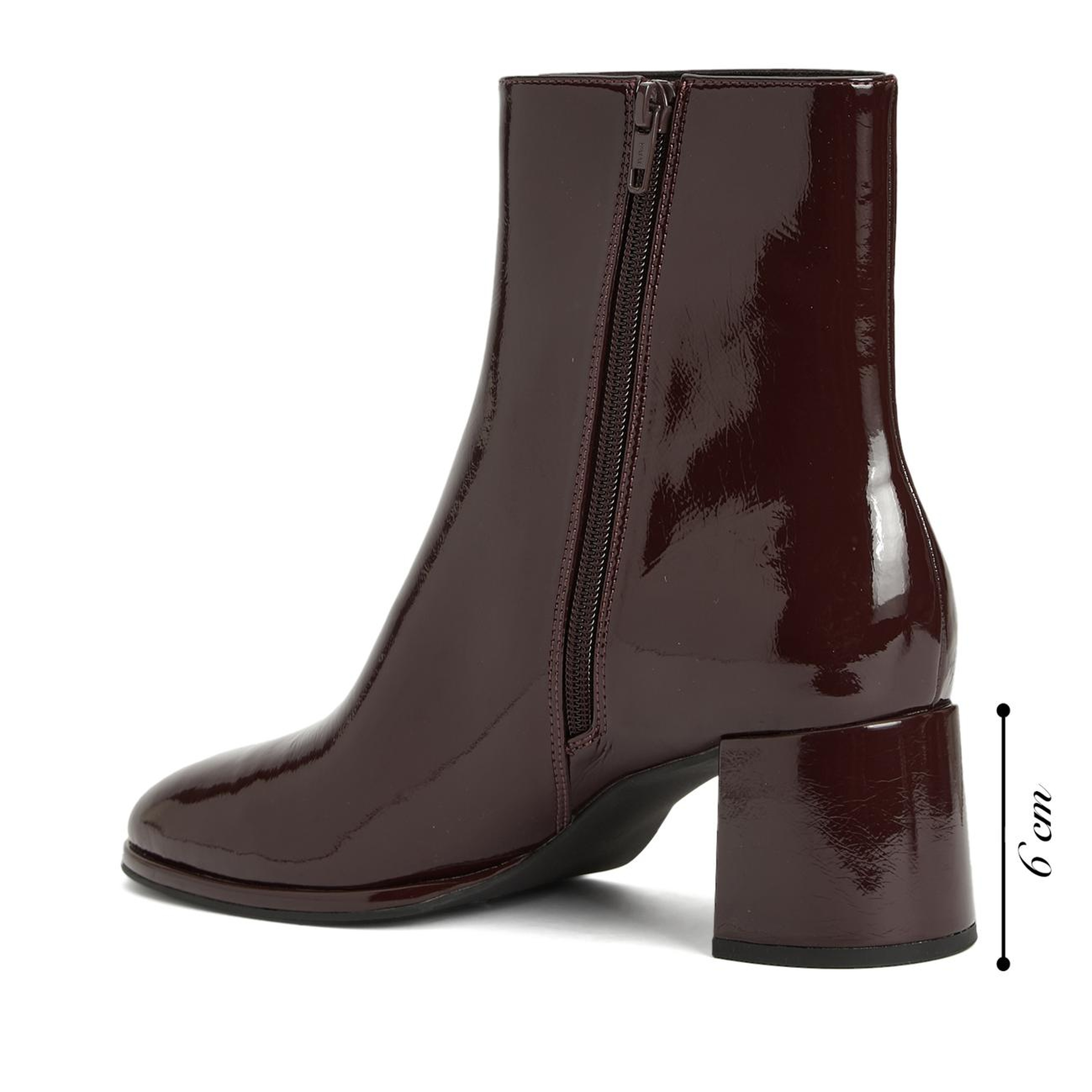 Divarese Kadın Bordo Parlak Bot