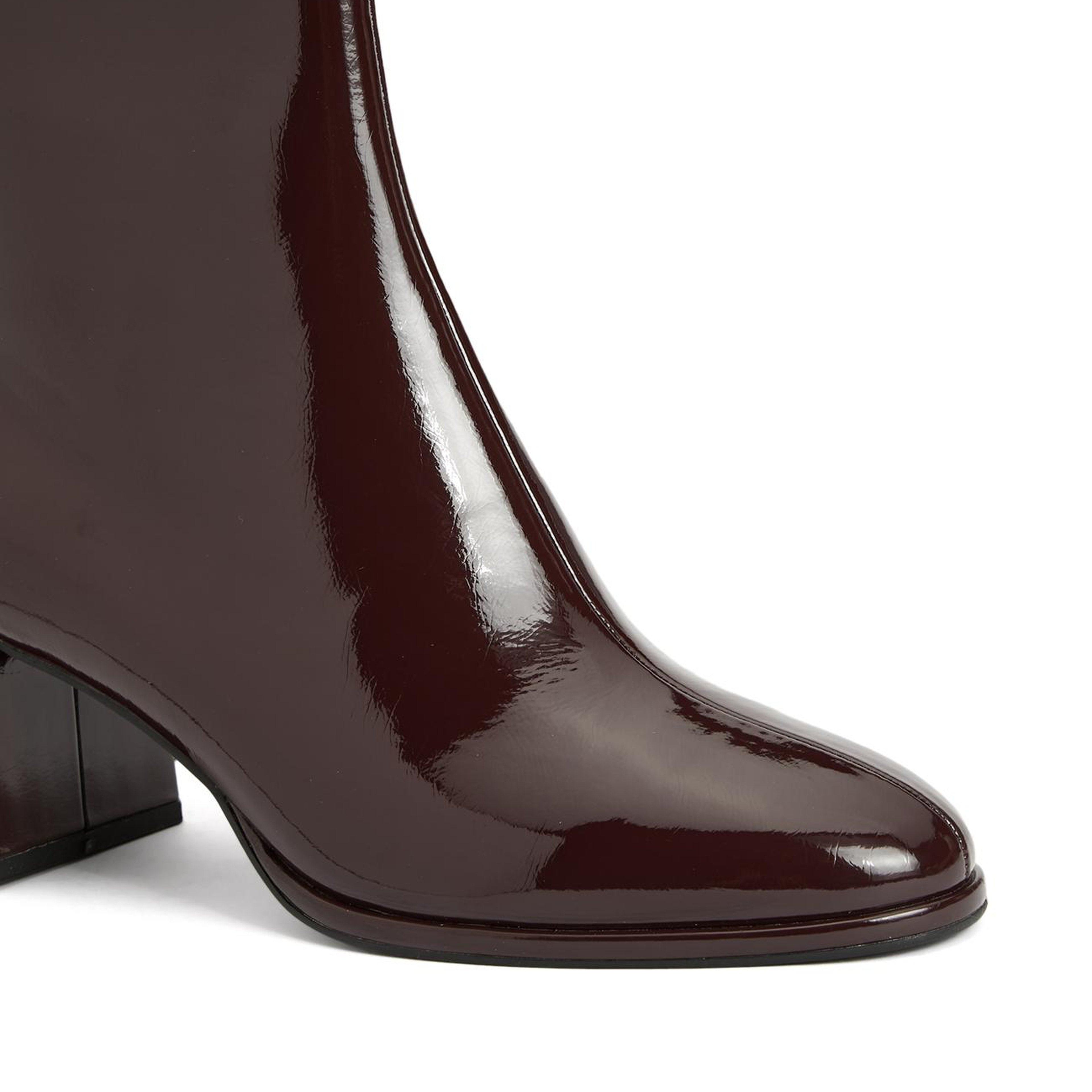 Divarese Kadın Bordo Parlak Bot